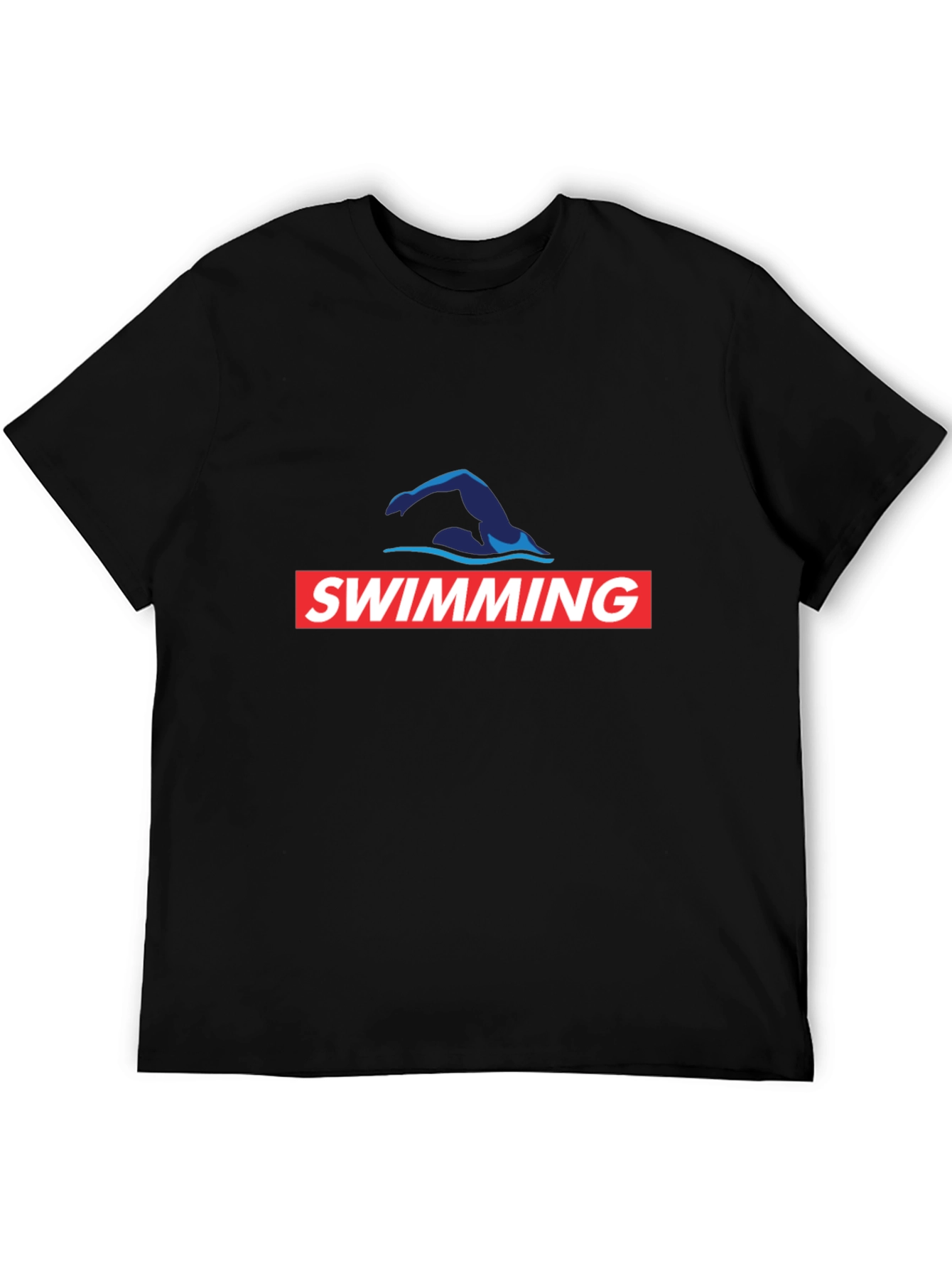 Swimming T-Shirt - Swim Cap Graphic Tee