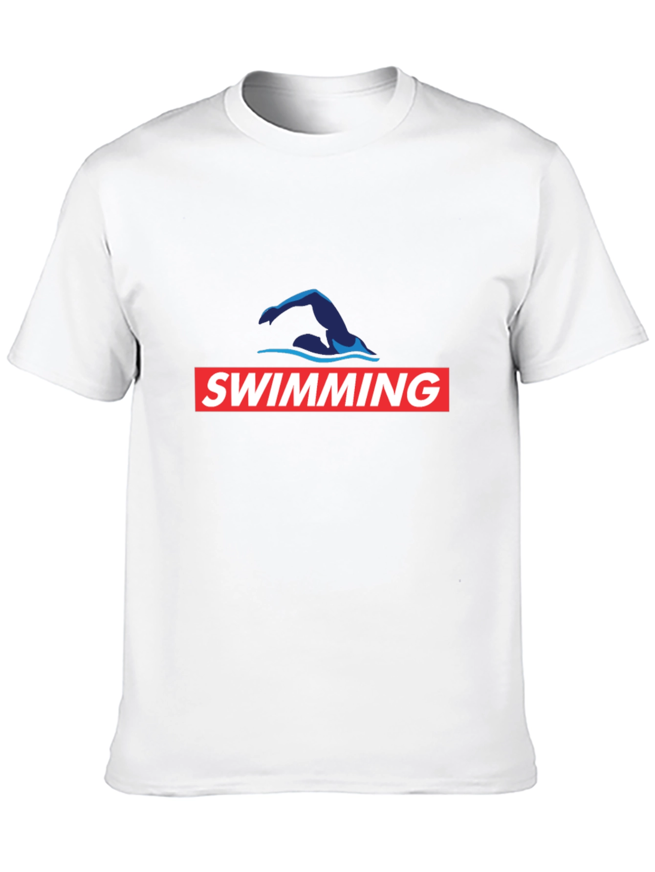 Swimming T-Shirt - Swim Cap Graphic Tee
