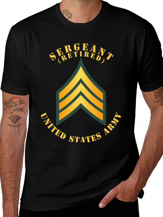 Retired Sergeant U.S. Army Graphic Tee