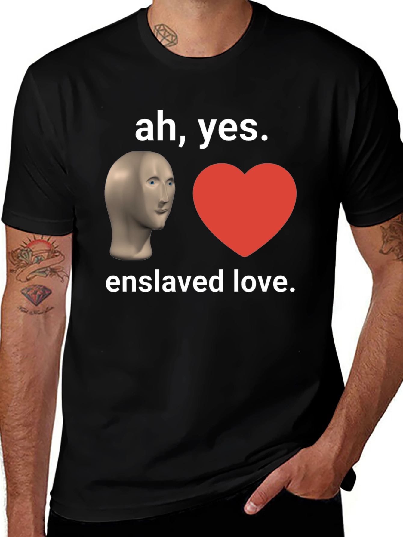 Enslaved Love Meme T-Shirt