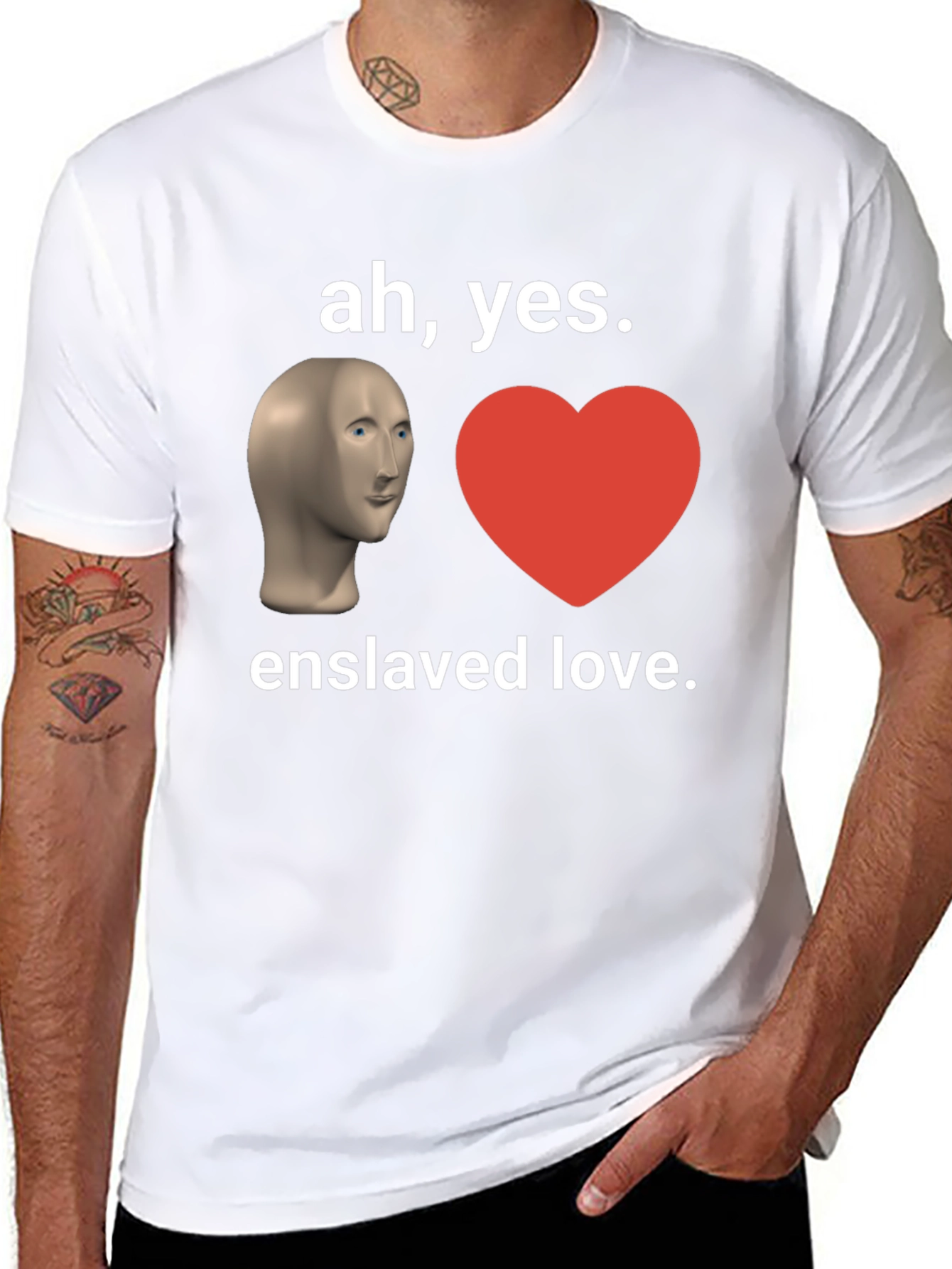 Enslaved Love Meme T-Shirt