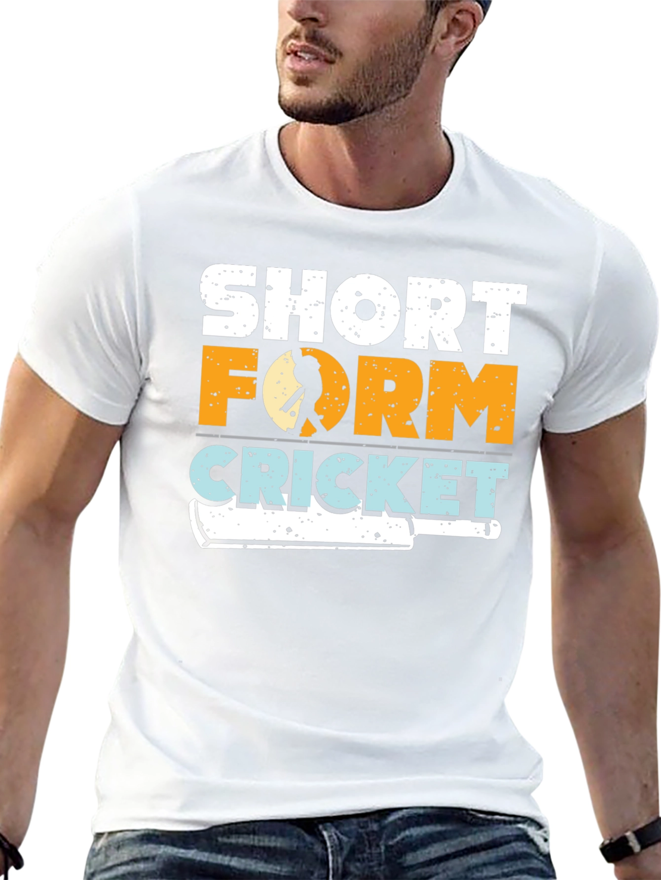 Short Form Cricket T-Shirt
