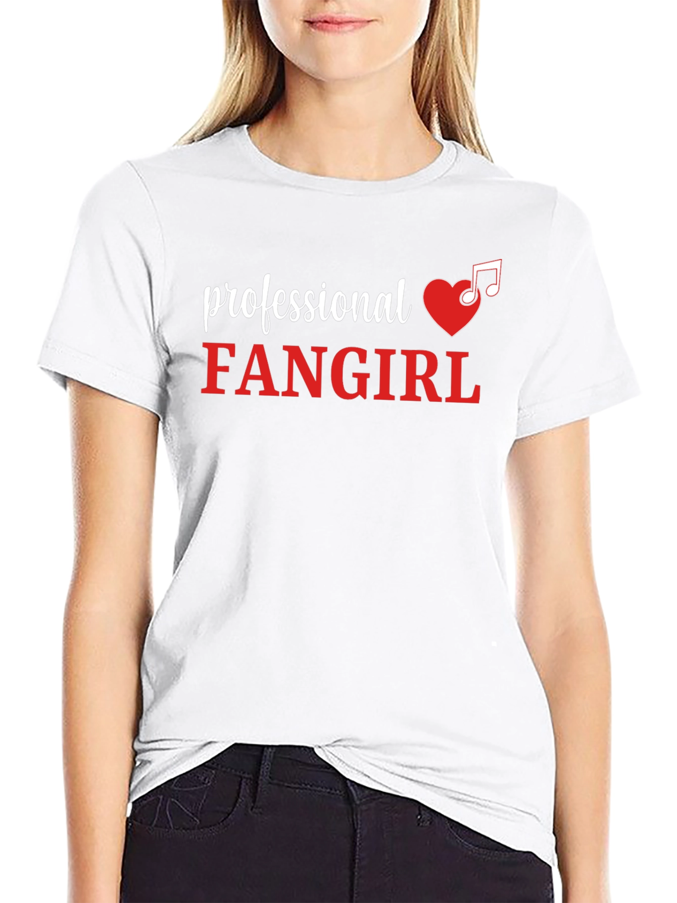 Professional Fangirl T-Shirt - Music Lover Tee