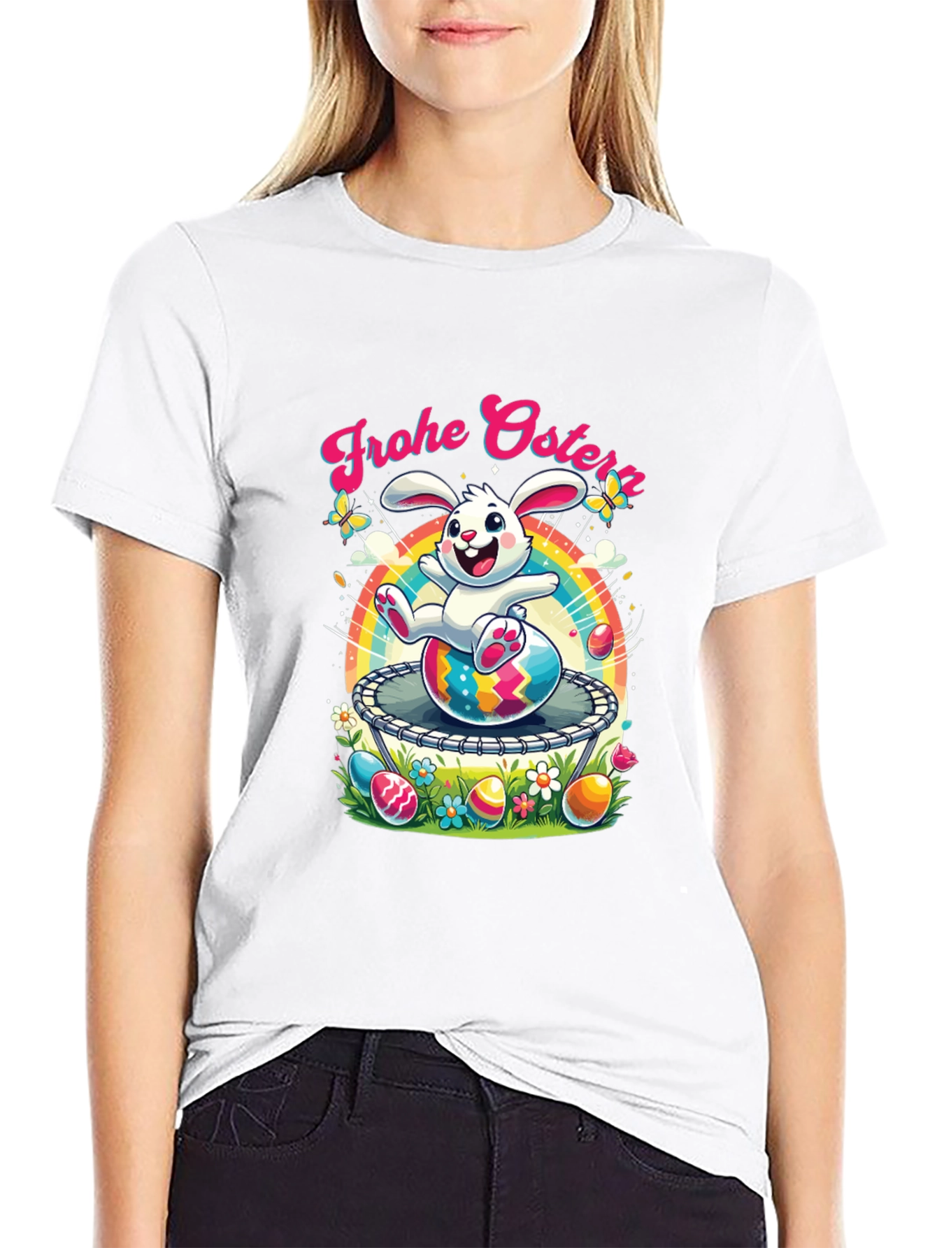 Festive Easter Bunny T-Shirt