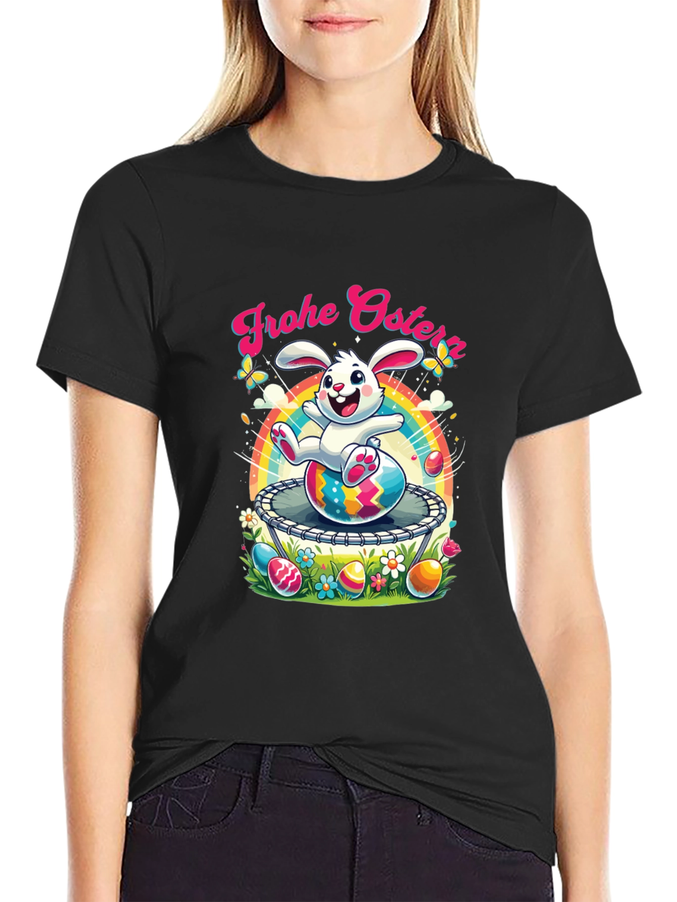 Festive Easter Bunny T-Shirt