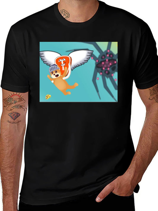 Flying Steak Dog T-Shirt