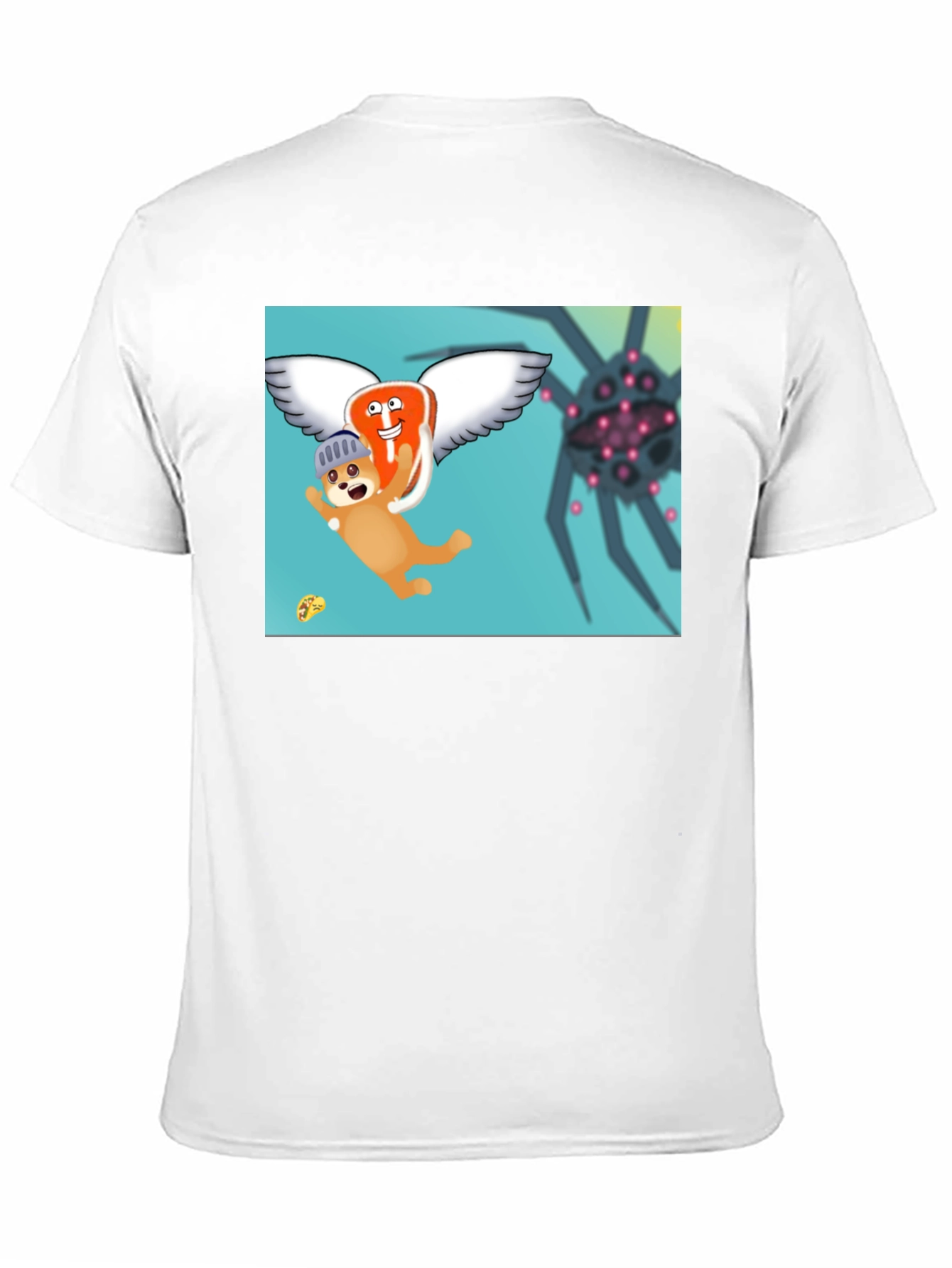 Flying Steak Dog T-Shirt