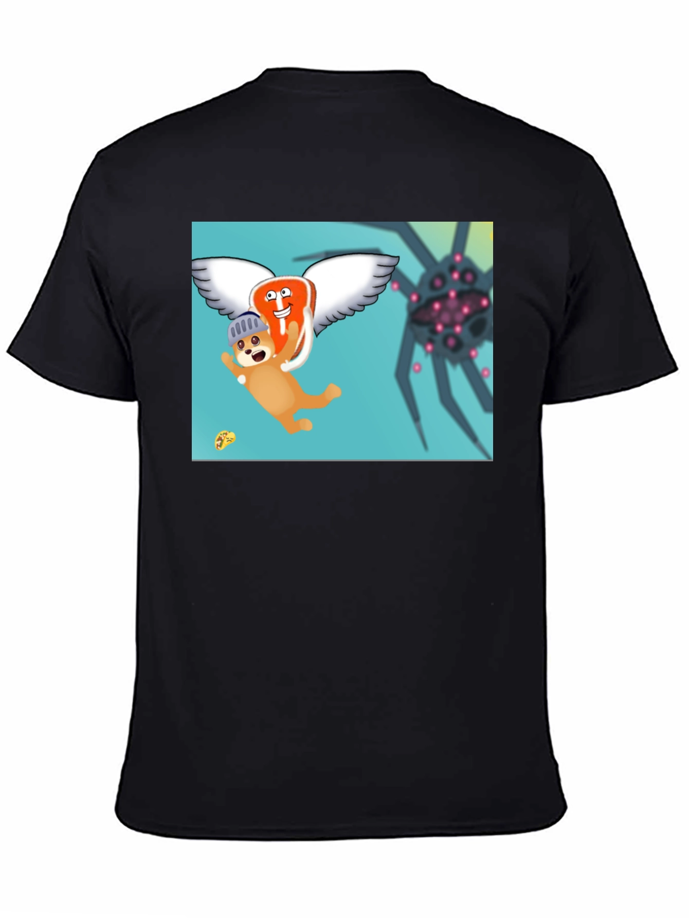 Flying Steak Dog T-Shirt