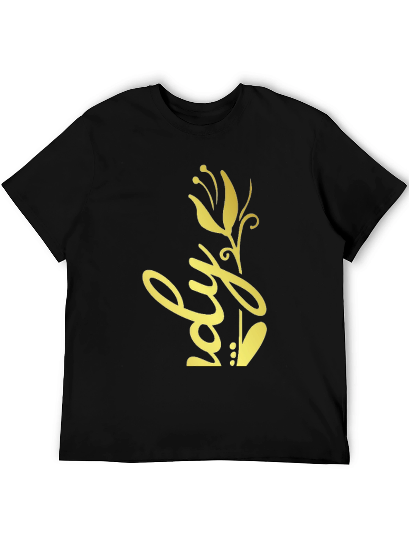 Floral Vegan T-Shirt - Stylish & Sustainable