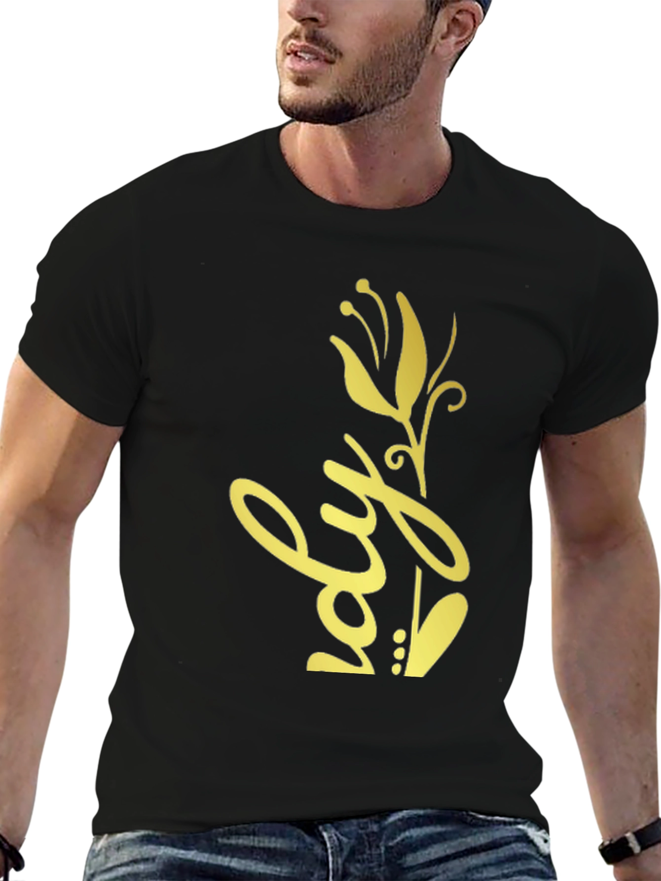 Floral Vegan T-Shirt - Stylish & Sustainable