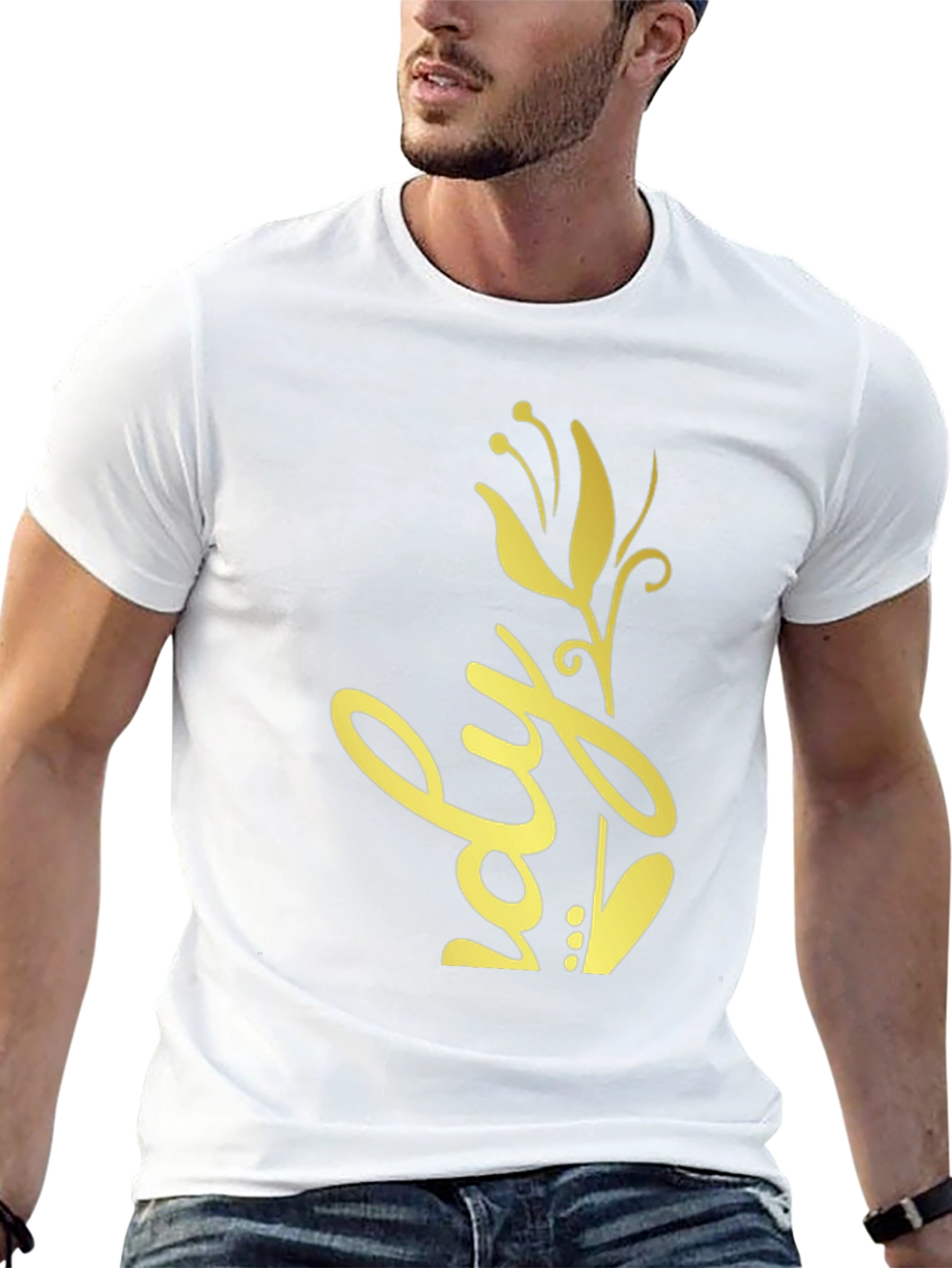 Floral Vegan T-Shirt - Stylish & Sustainable