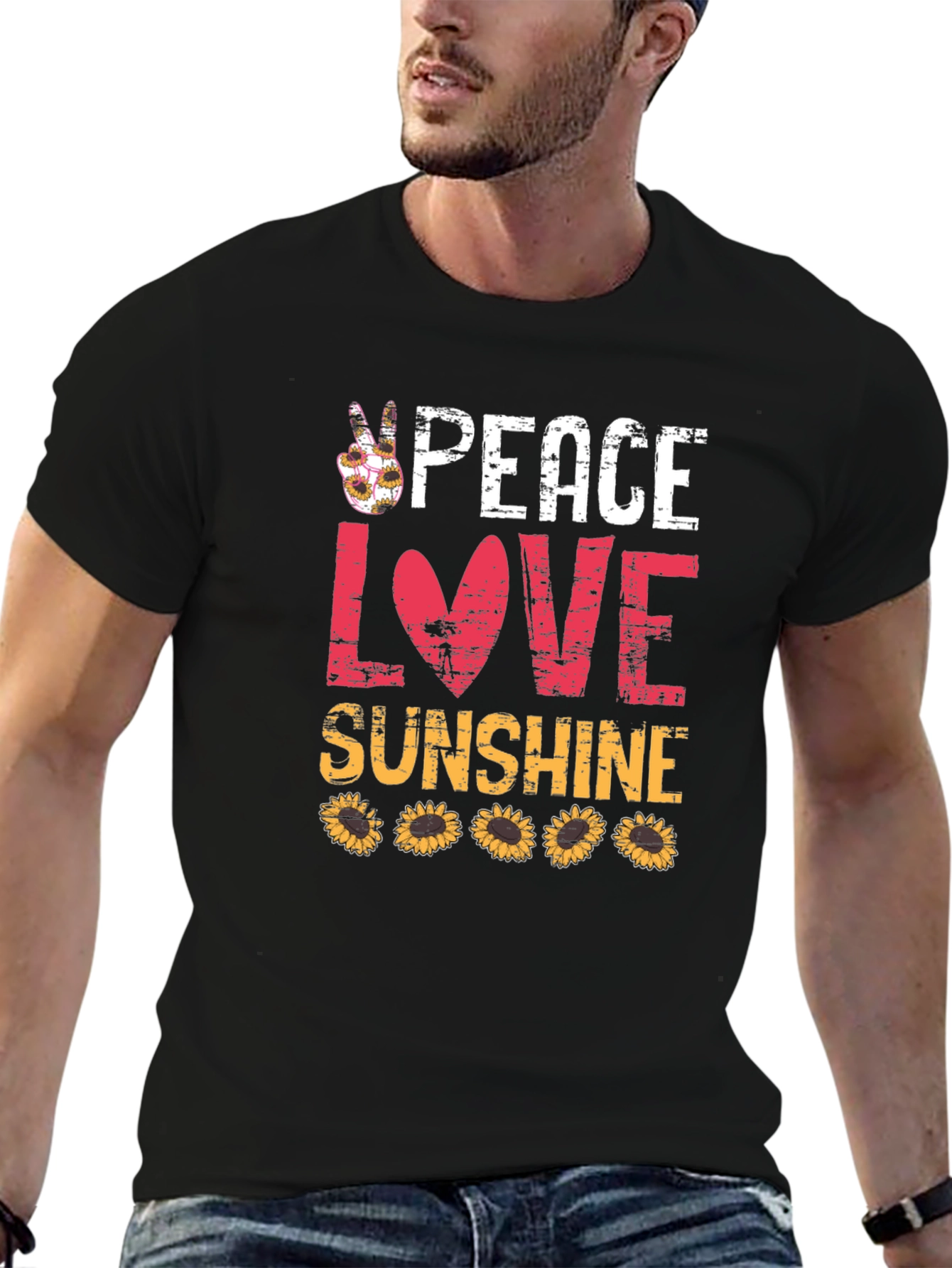 Peace Love Sunshine Graphic Tee