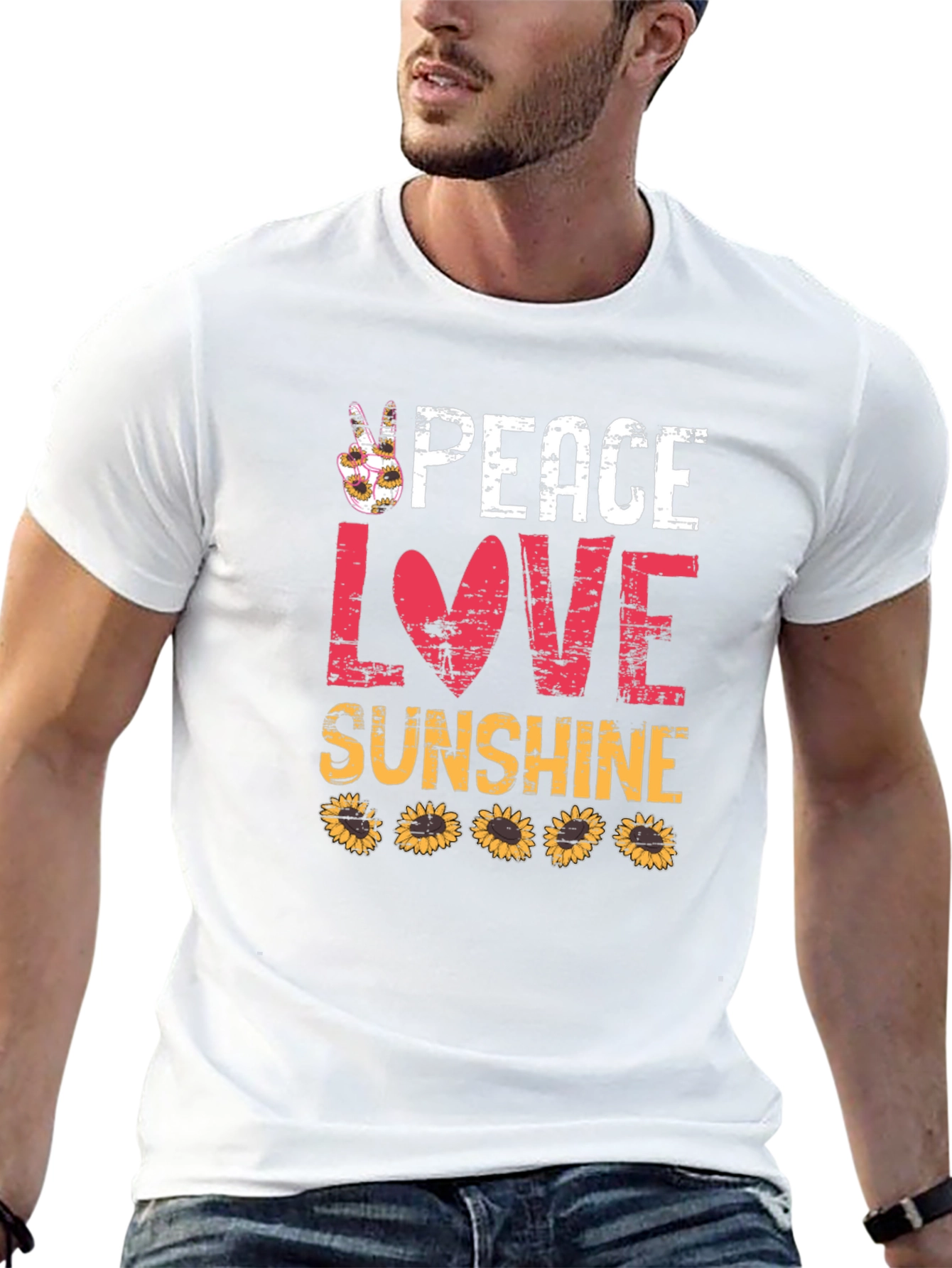 Peace Love Sunshine Graphic Tee