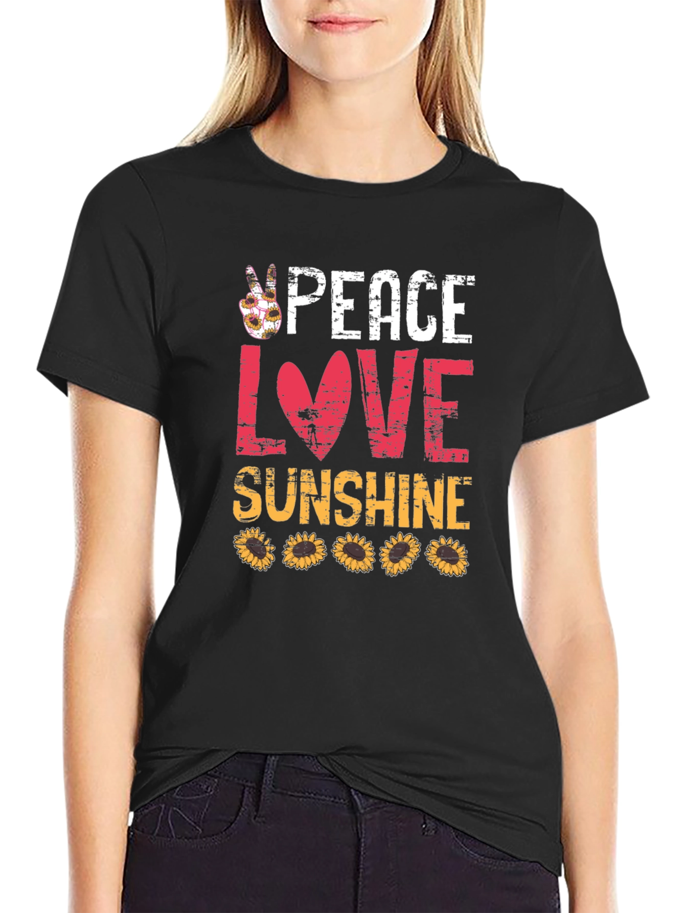Peace Love Sunshine Graphic Tee