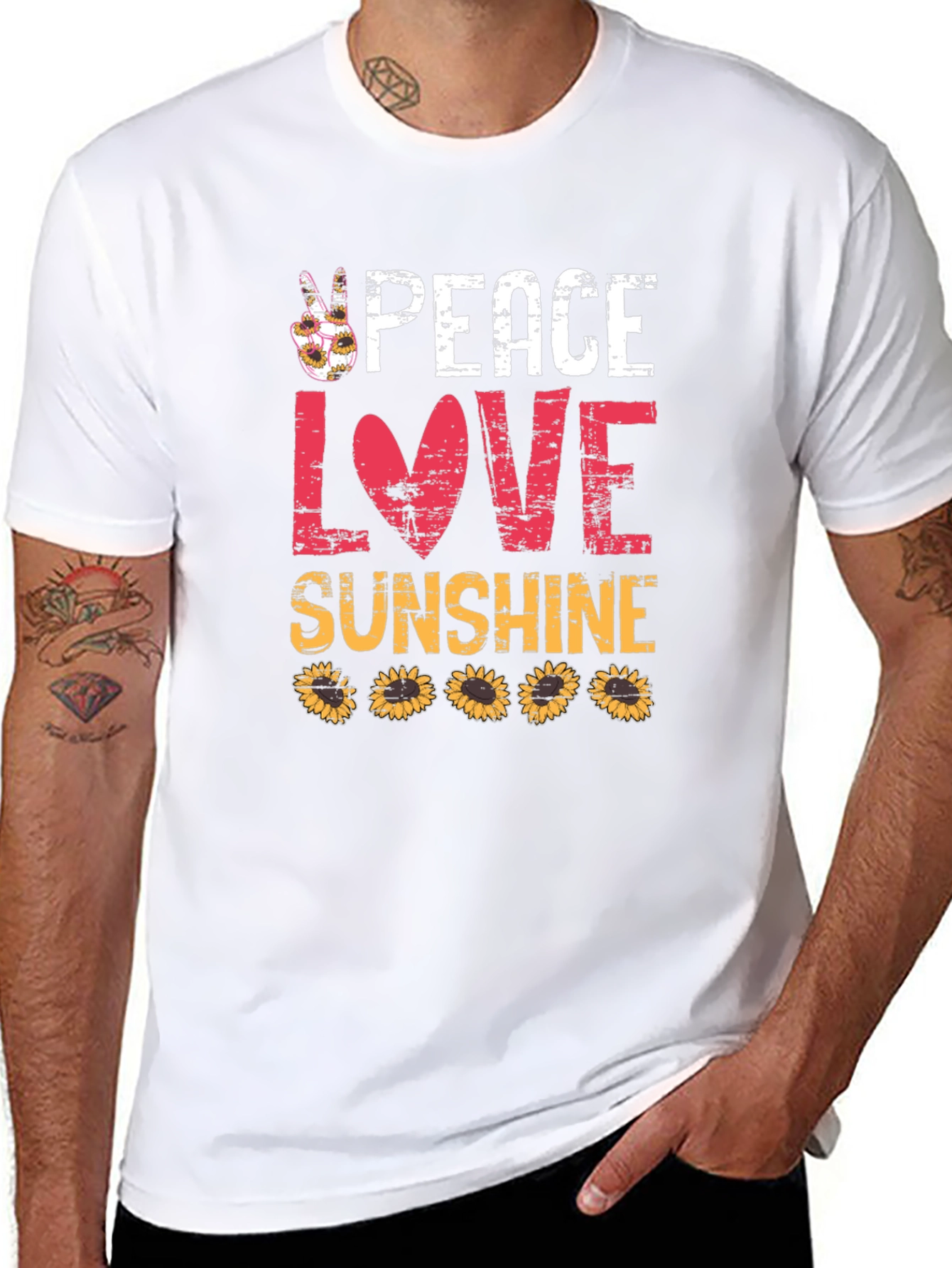 Peace Love Sunshine Graphic Tee