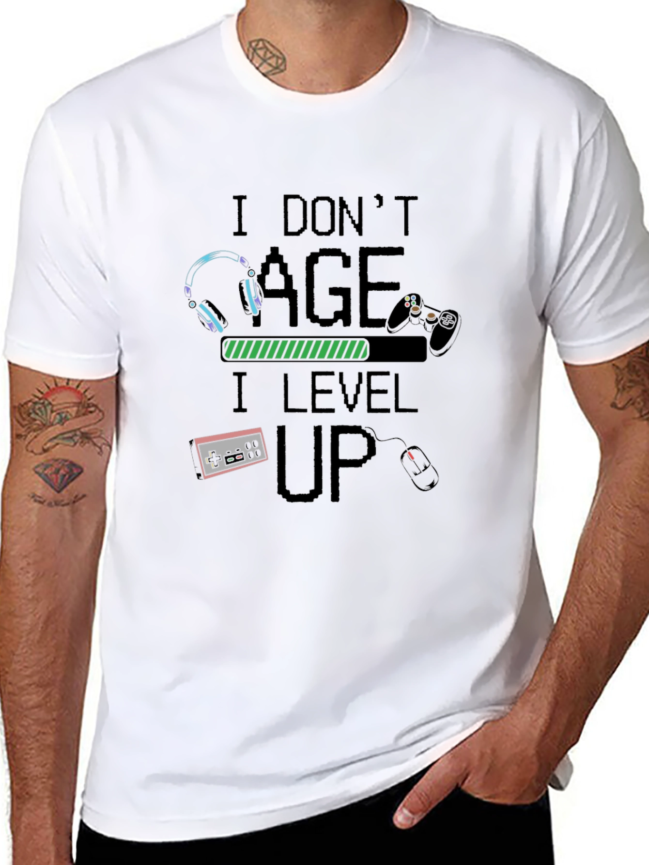 Level Up Gaming T-Shirt - Gamer Gift