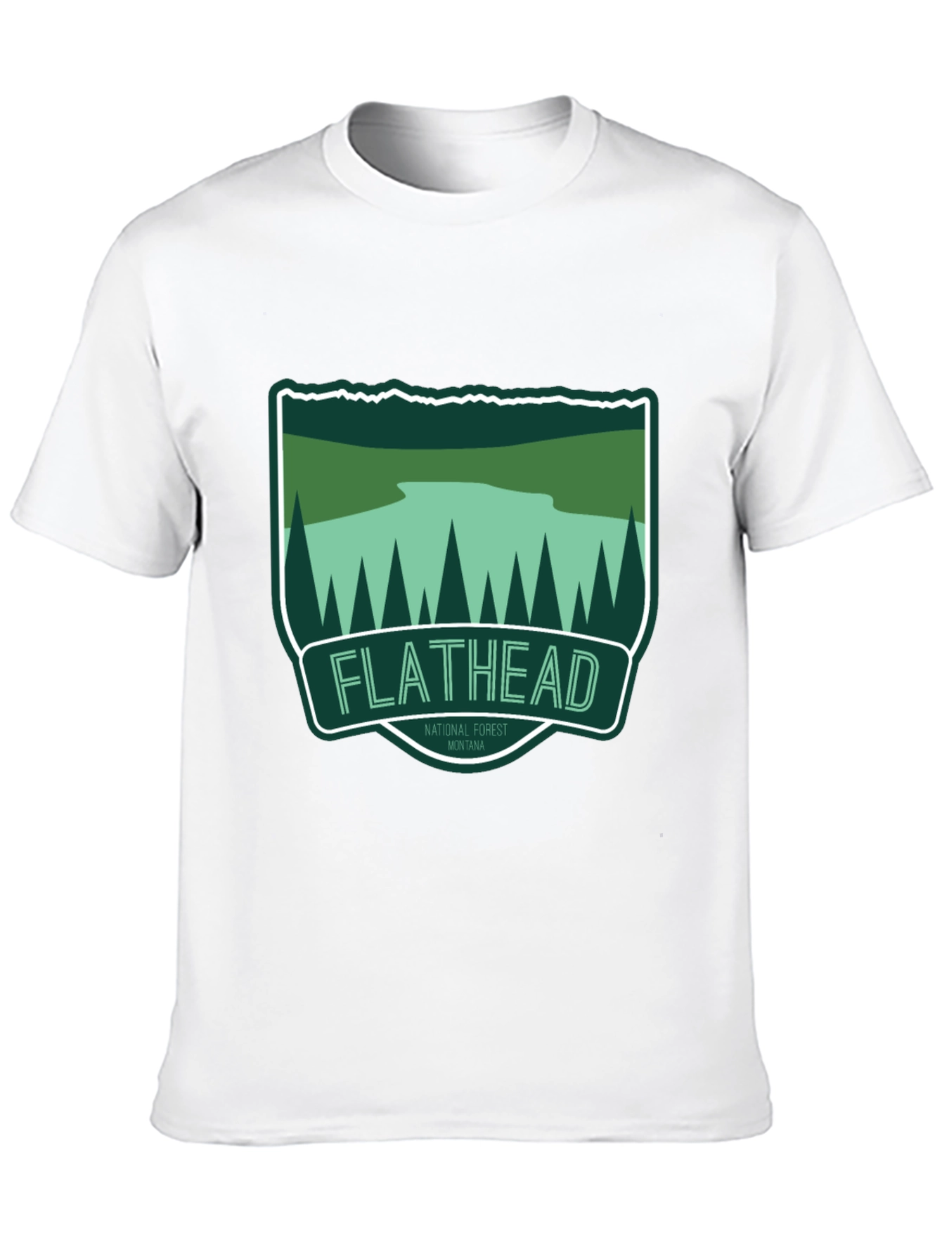 Flathead National Forest Montana T-Shirt