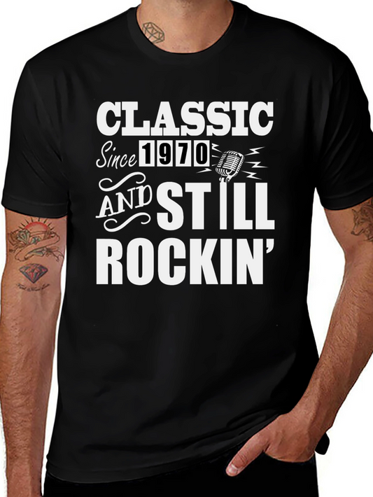 Classic Since 1970 Rocking T-Shirt