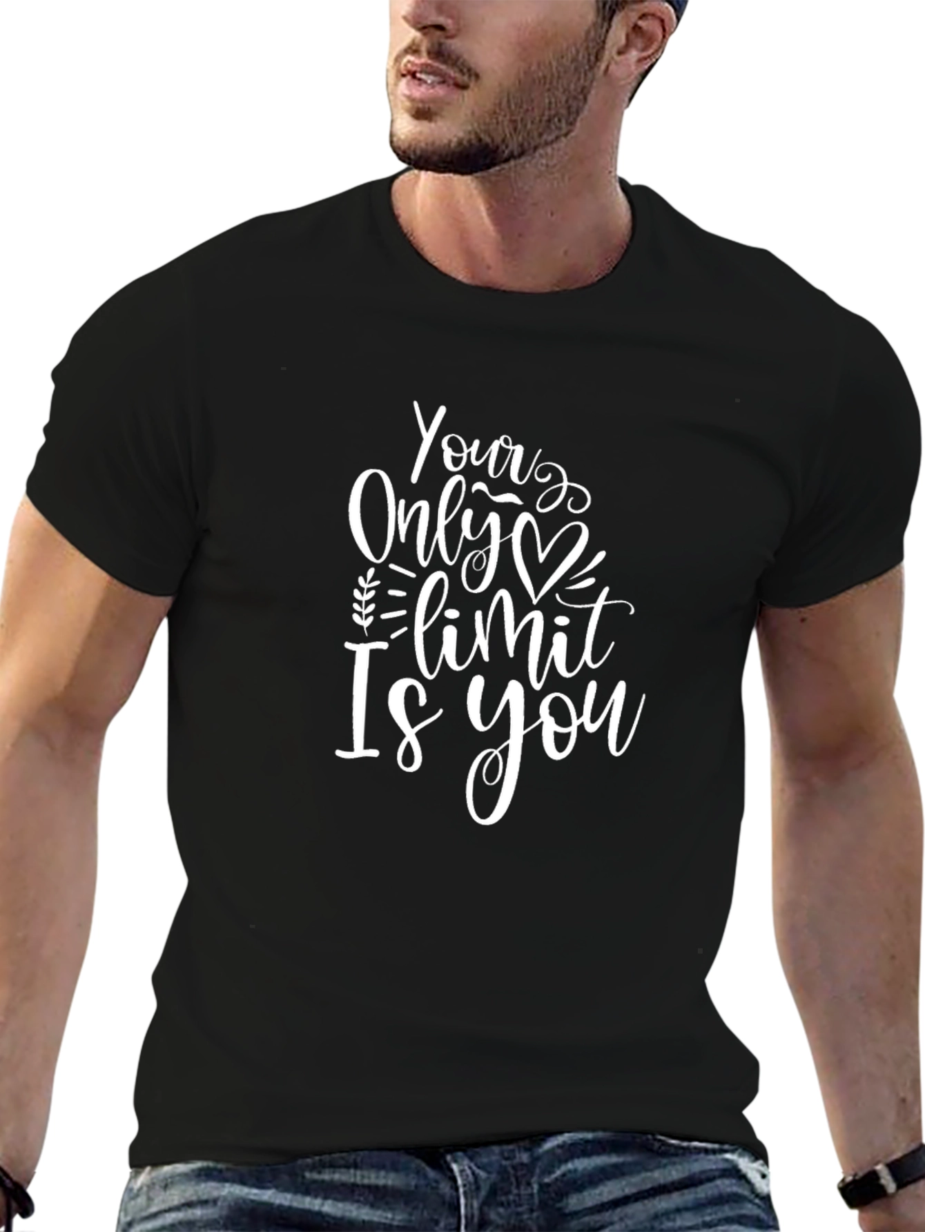 Inspirational Graphic Tee - Your Only Limit