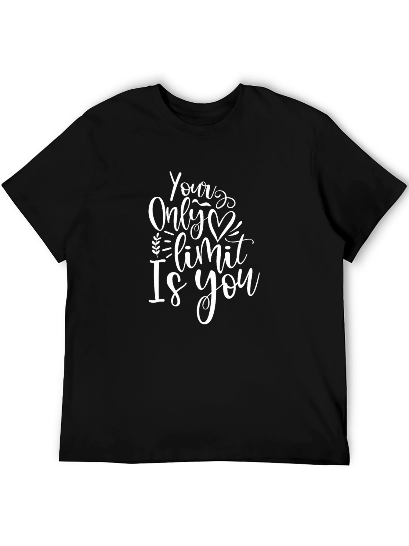 Inspirational Graphic Tee - Your Only Limit