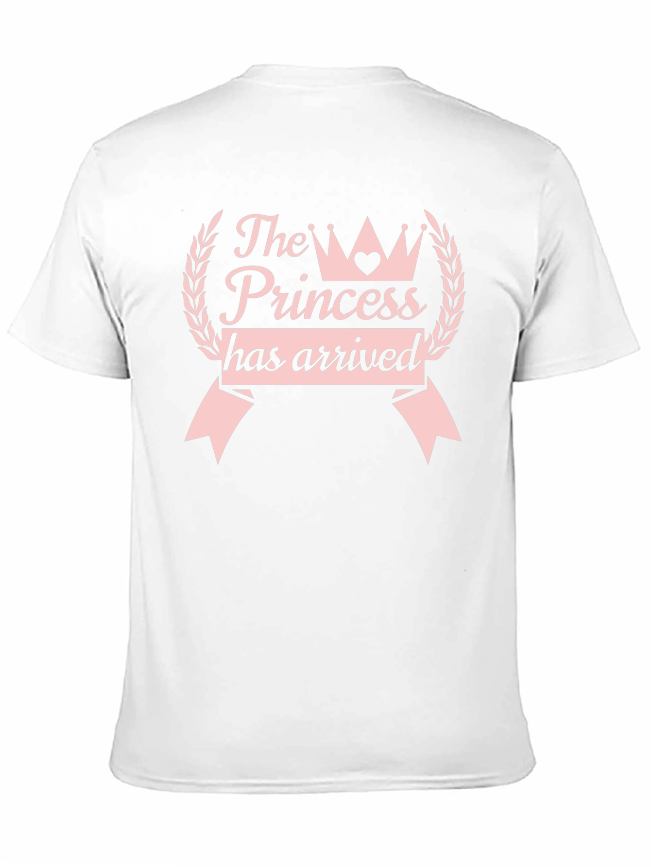 The Princess Has Arrived Black Tee