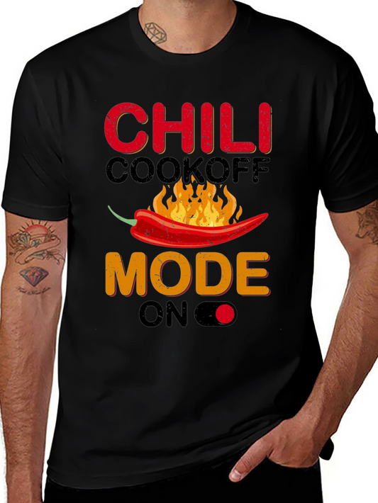 Chili Cookoff Mode On Graphic T-Shirt