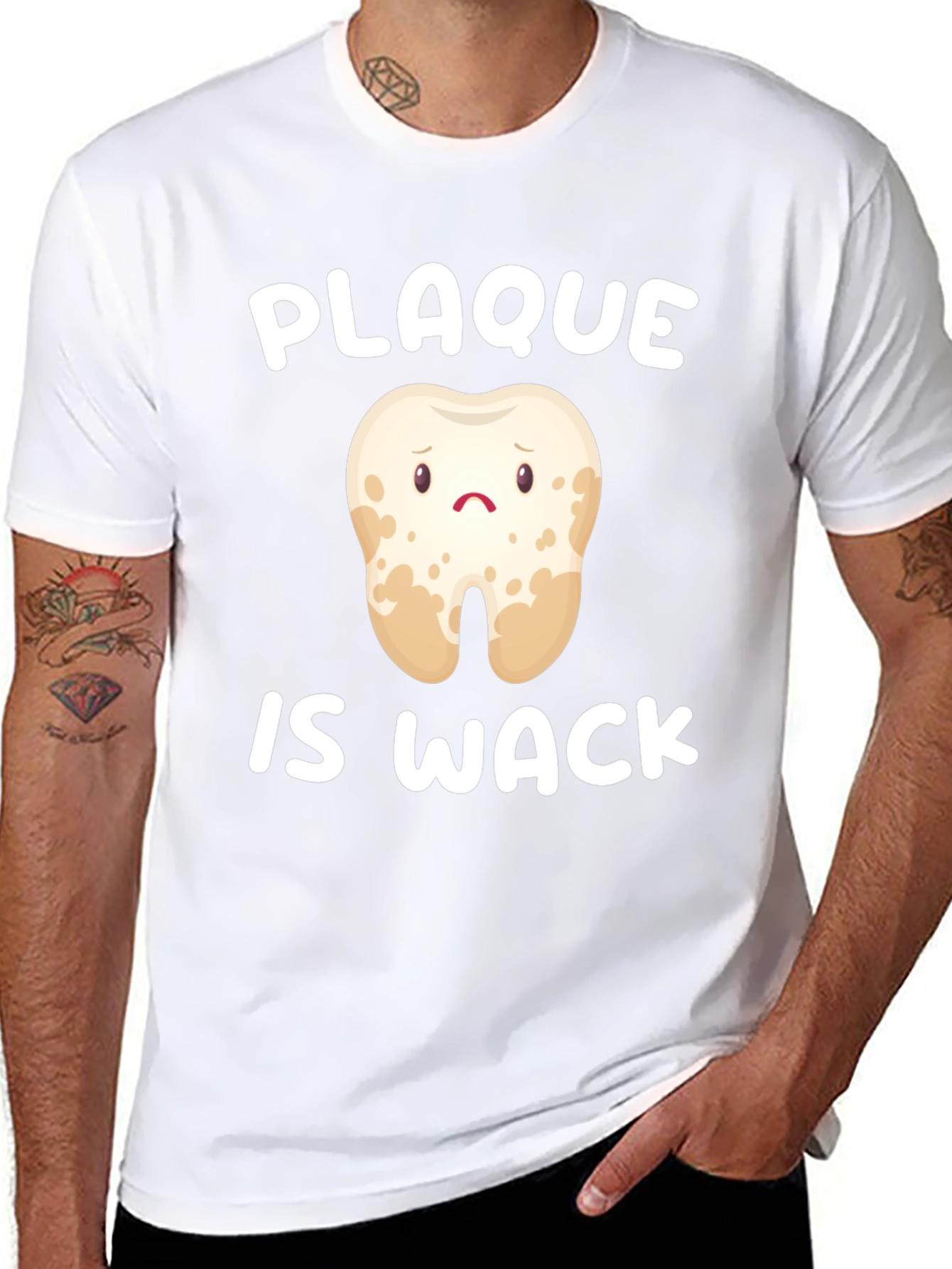 Plaque is Wack T-Shirt - Dental Humor