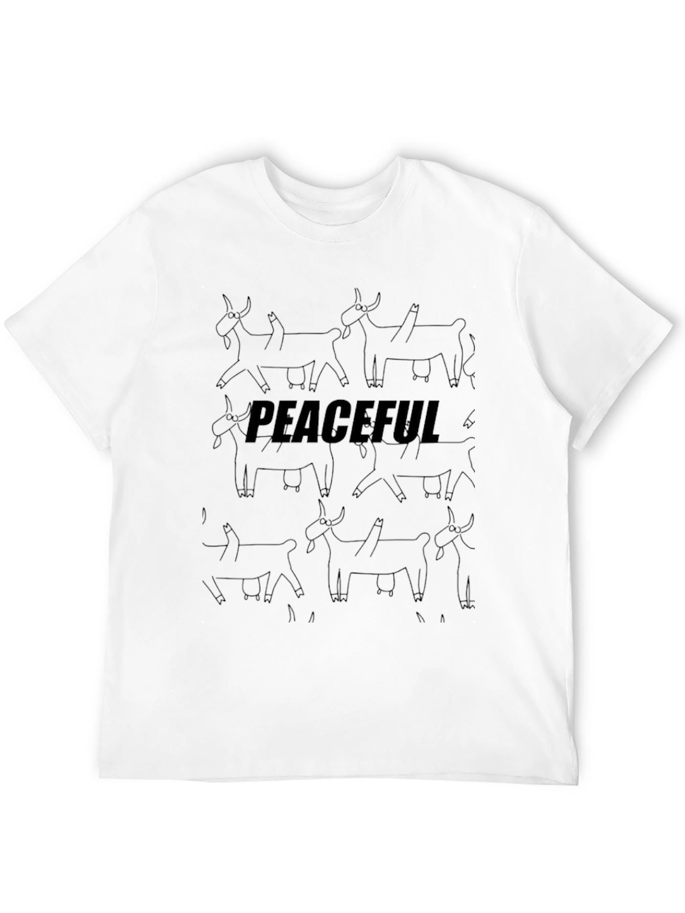 Peaceful Goat T-Shirt