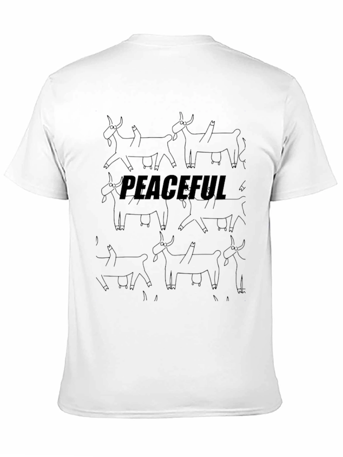 Peaceful Goat T-Shirt