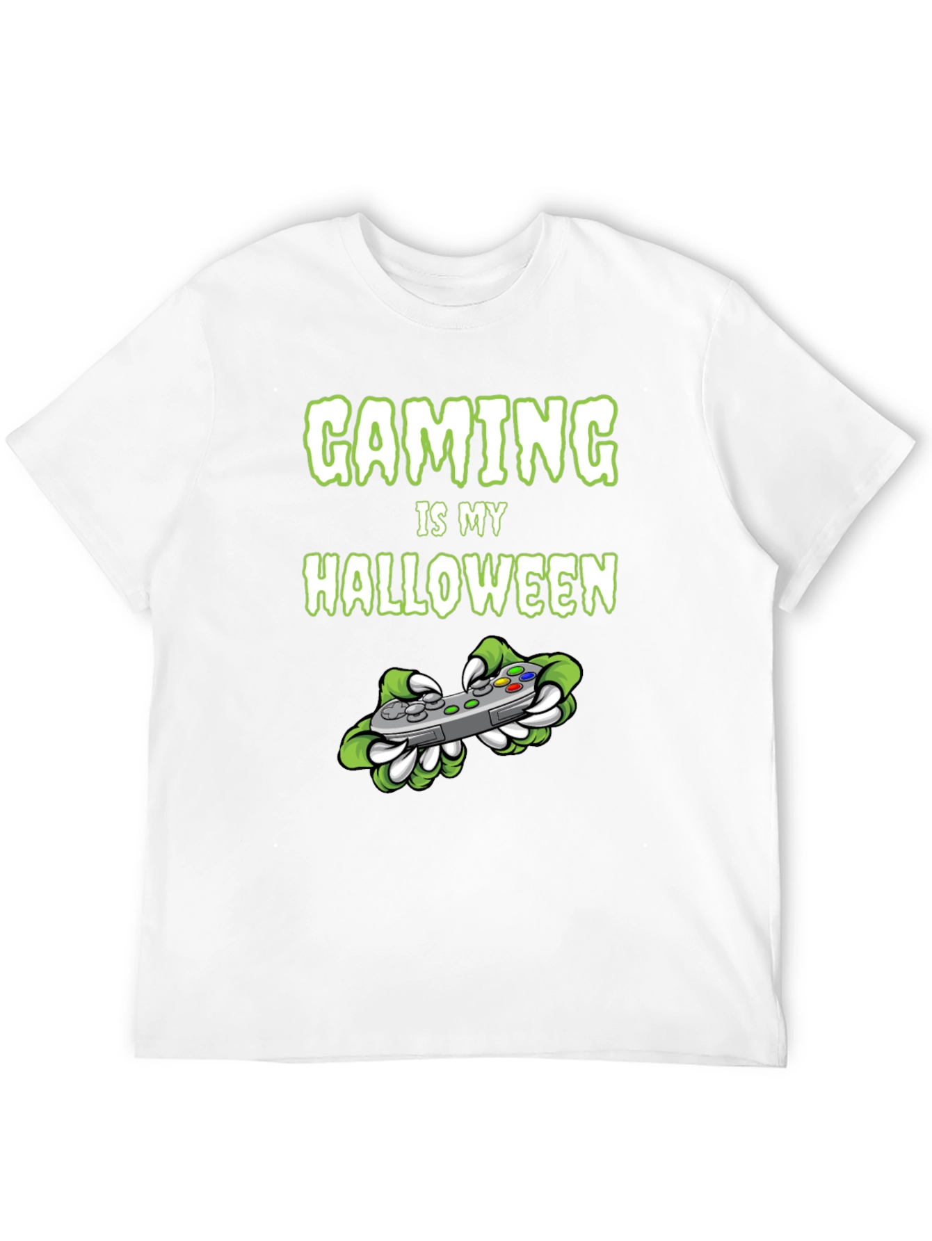 Gaming Is My Halloween T-Shirt Spooky Game Controller Tee