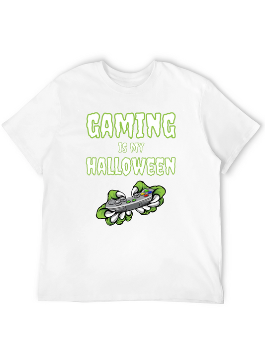 Gaming Is My Halloween T-Shirt Spooky Game Controller Tee
