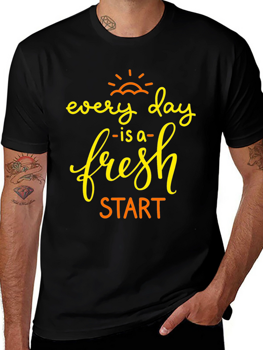 Fresh Start T-Shirt - Inspirational Graphic Tee