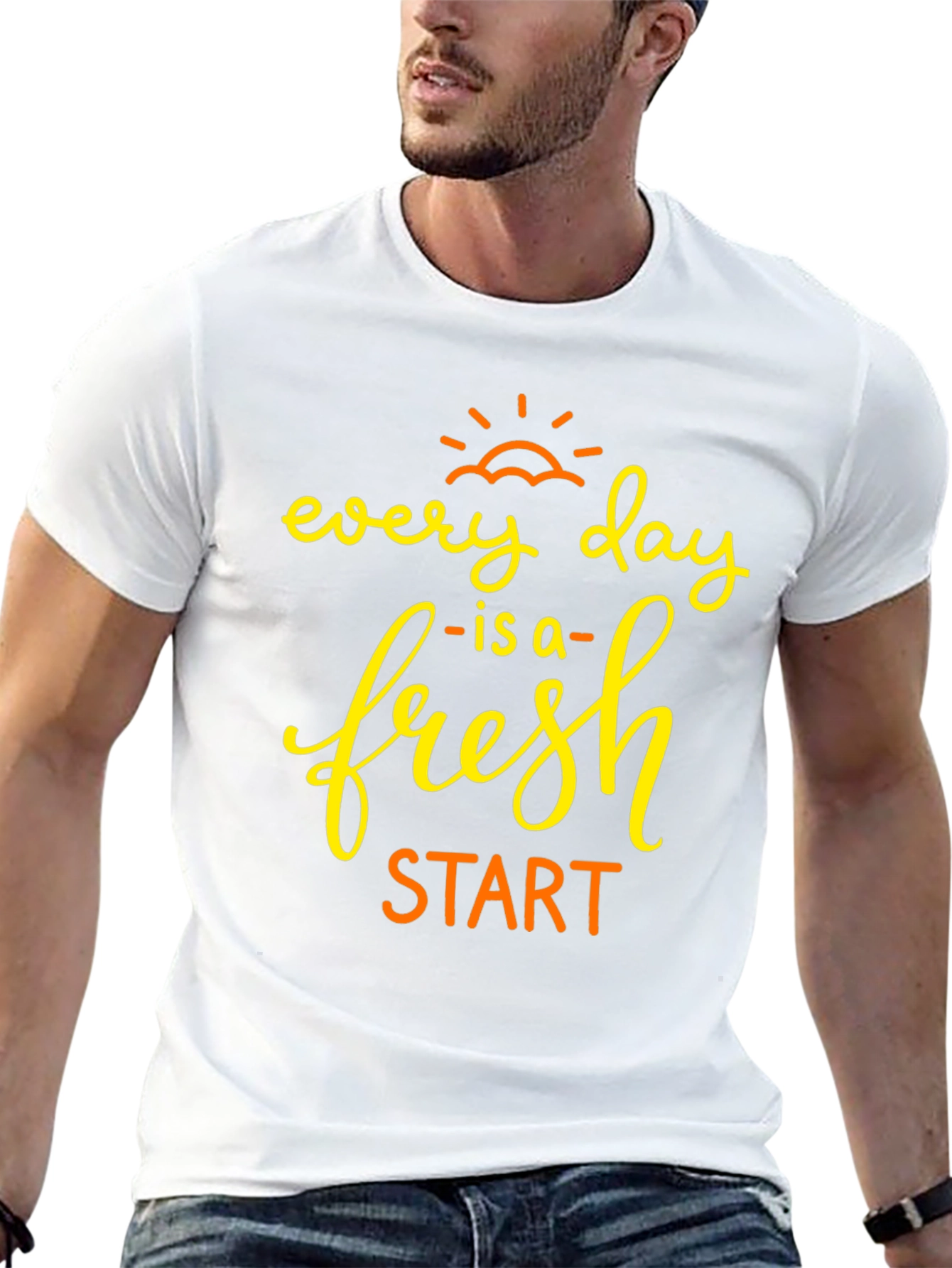 Fresh Start T-Shirt - Inspirational Graphic Tee
