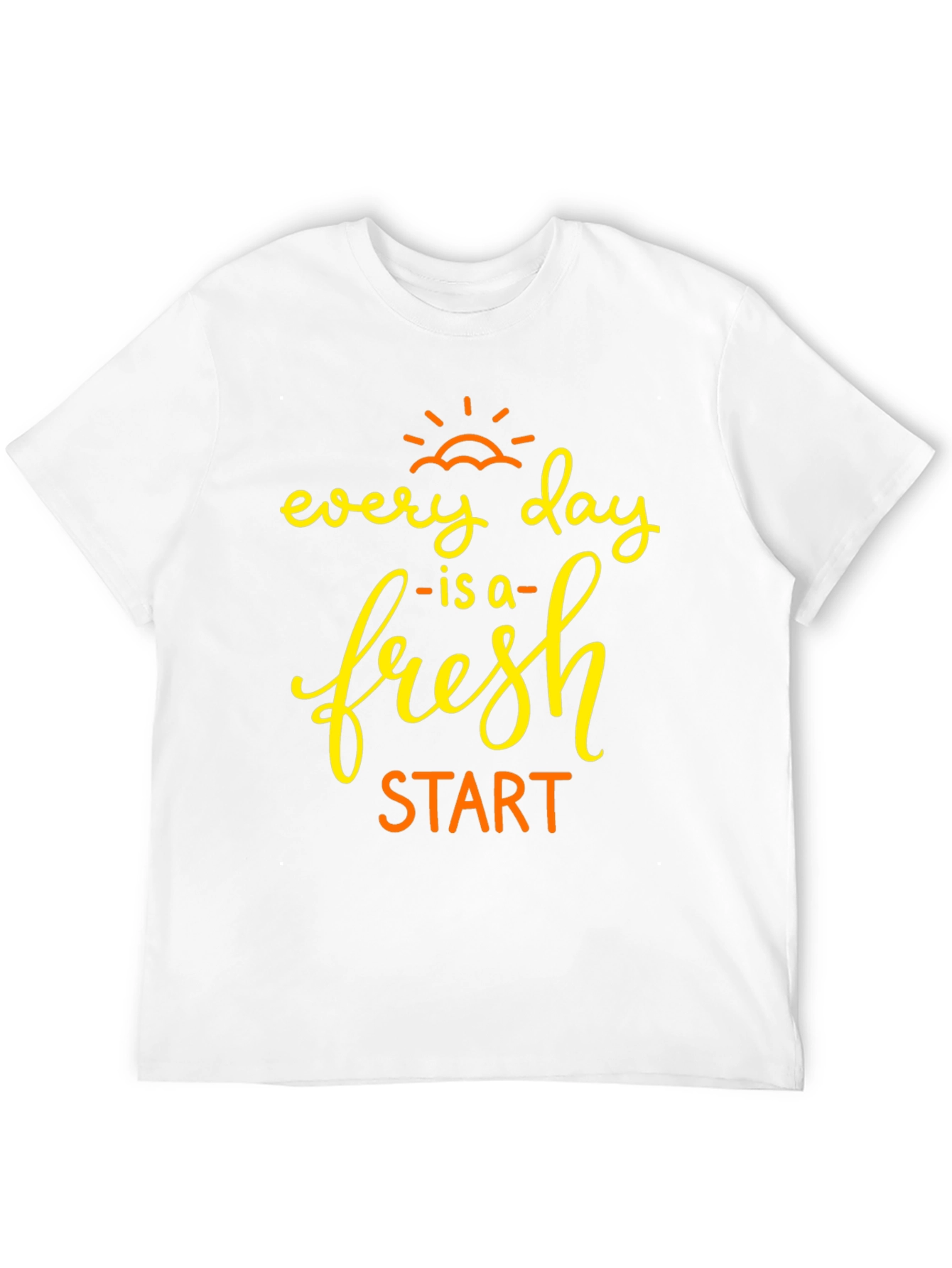 Fresh Start T-Shirt - Inspirational Graphic Tee