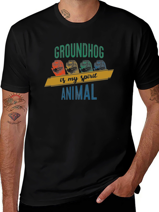 Groundhog Spirit Animal T-Shirt