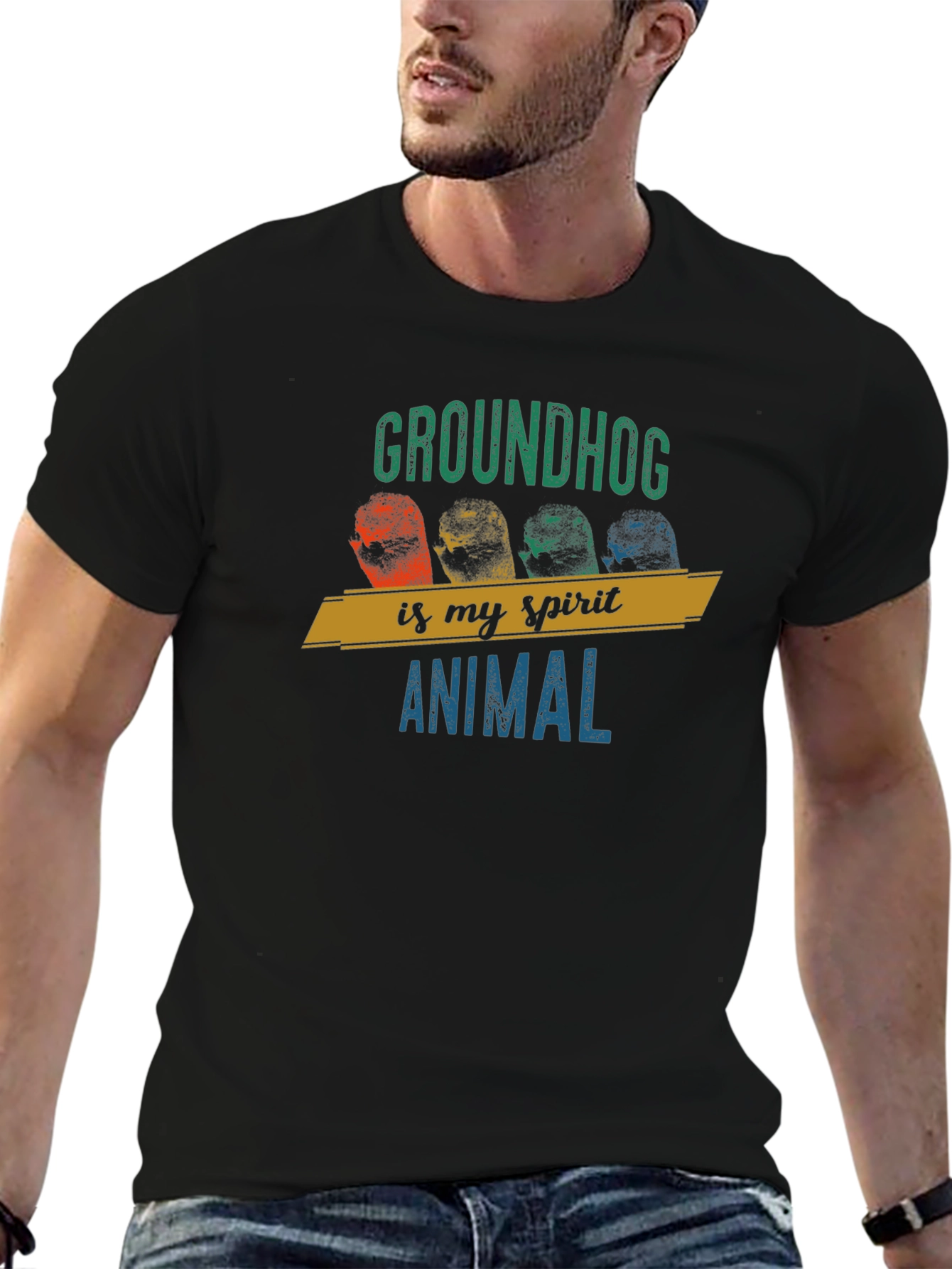 Groundhog Spirit Animal T-Shirt