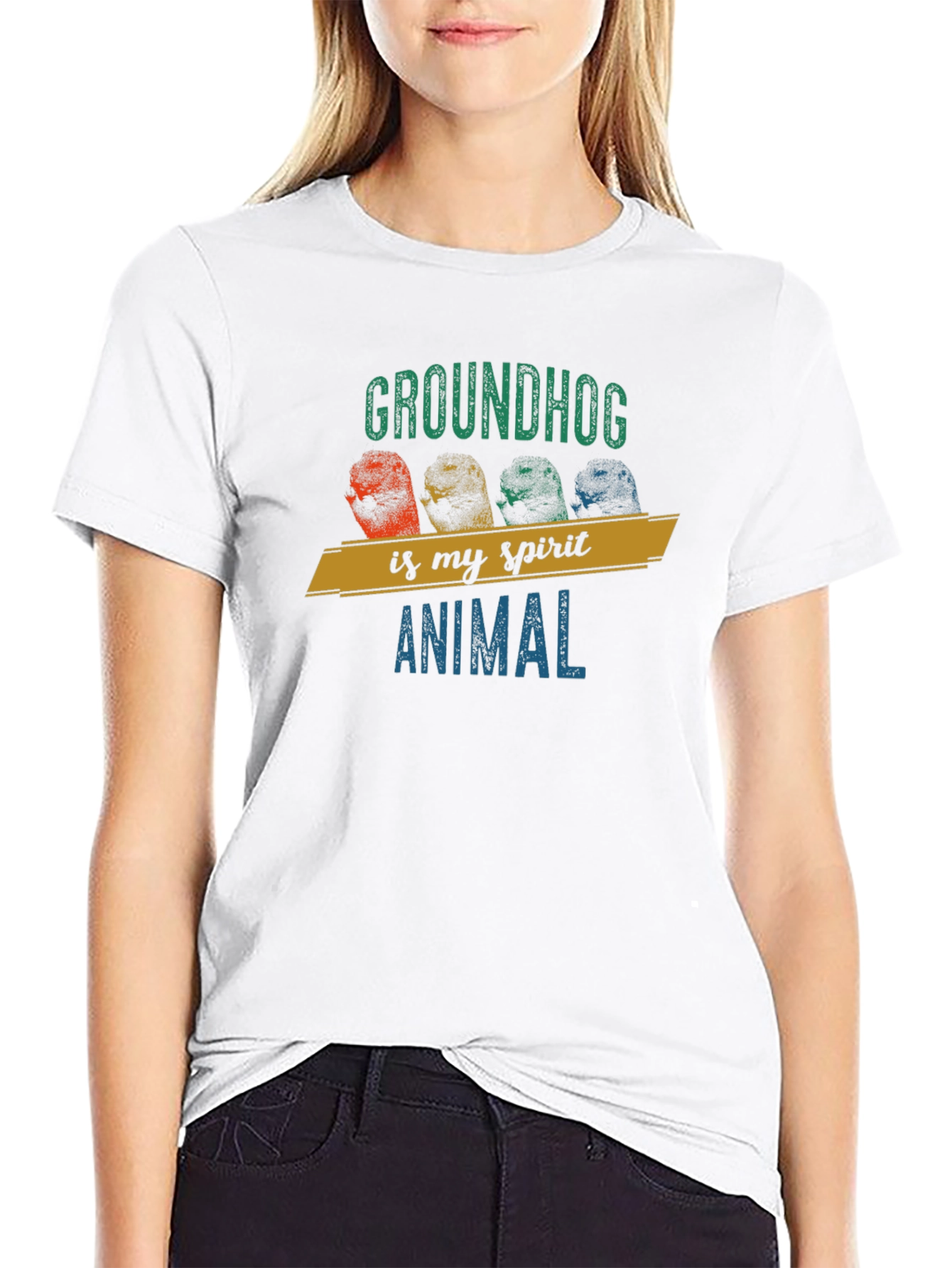 Groundhog Spirit Animal T-Shirt