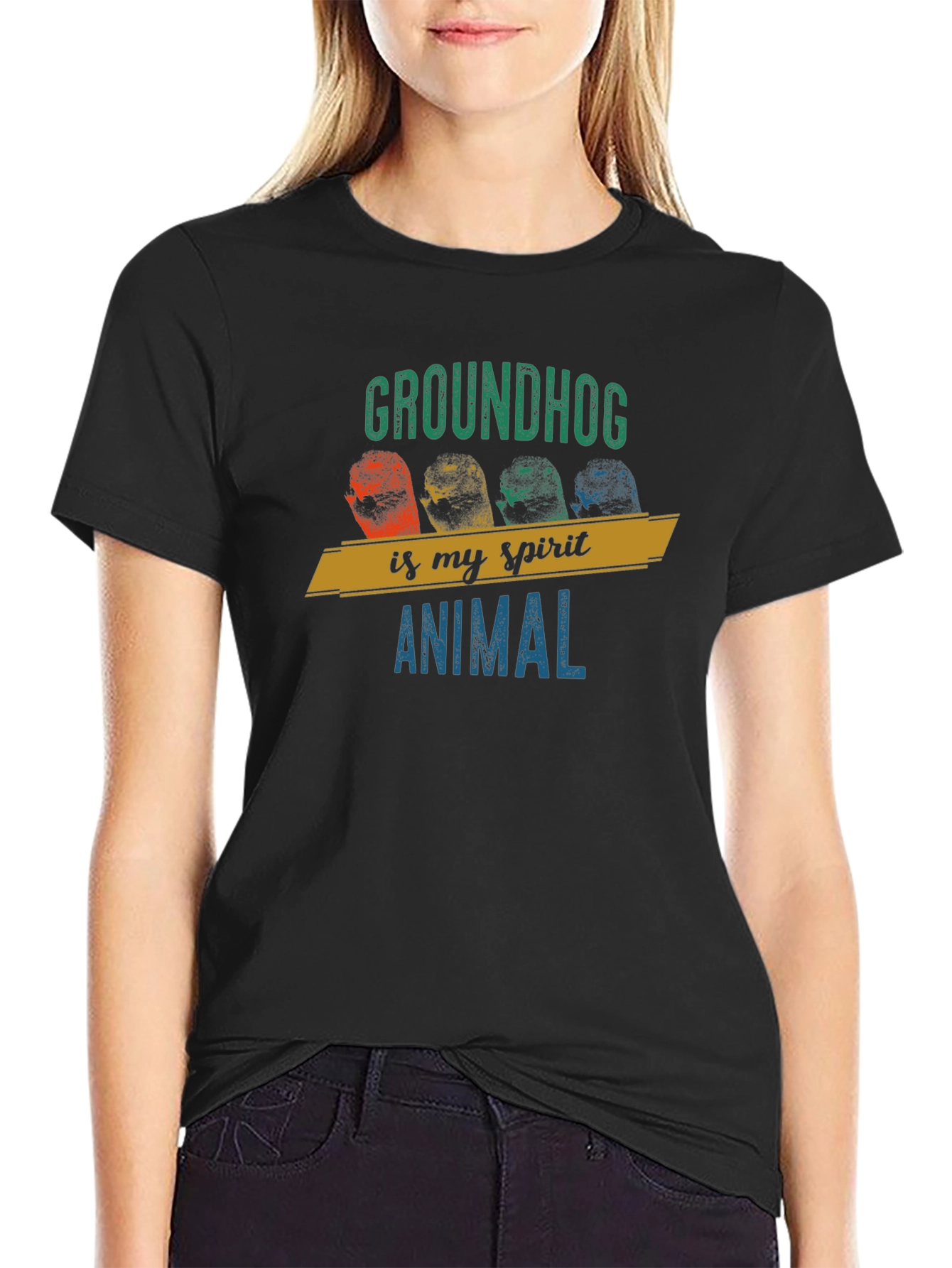Groundhog Spirit Animal T-Shirt