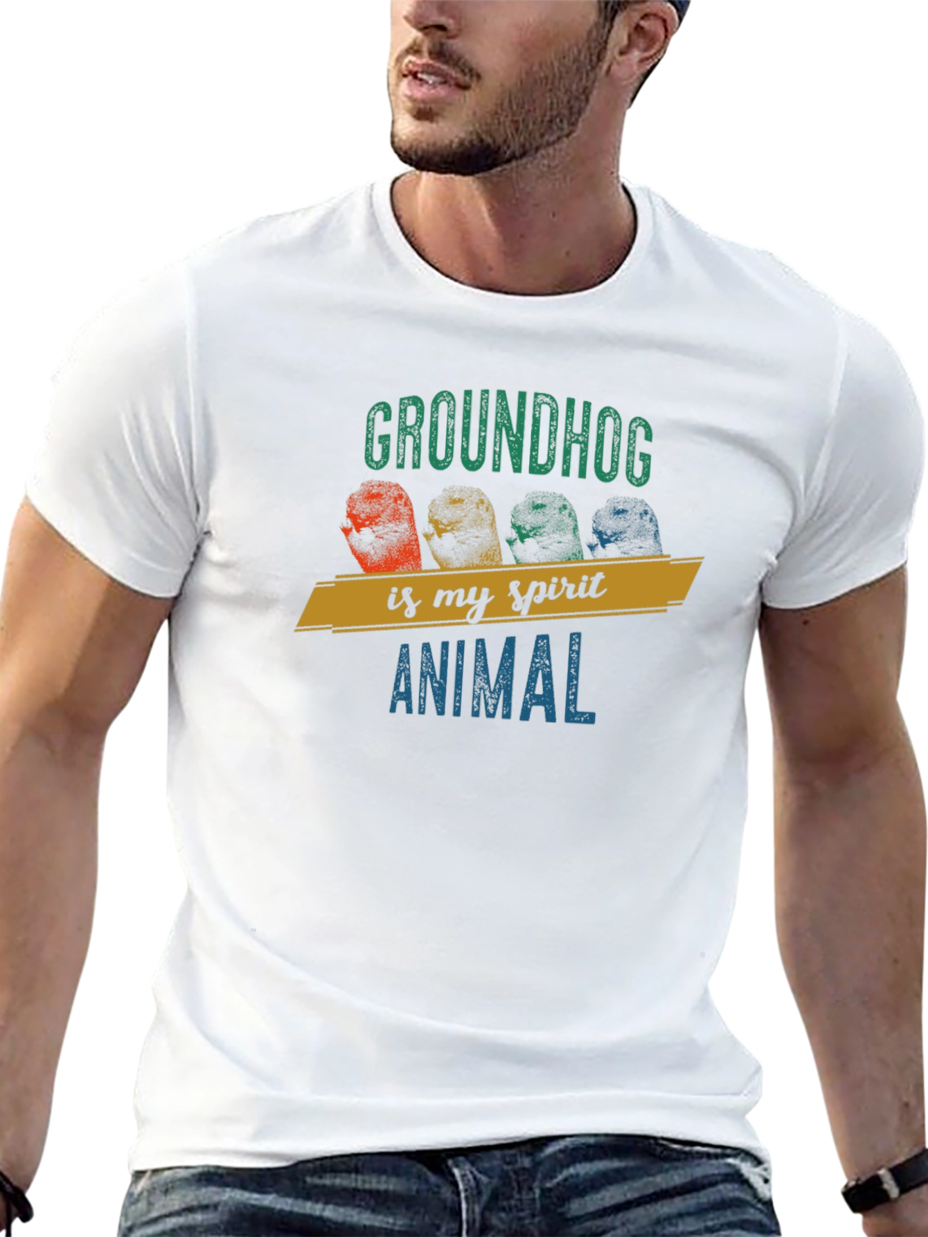 Groundhog Spirit Animal T-Shirt