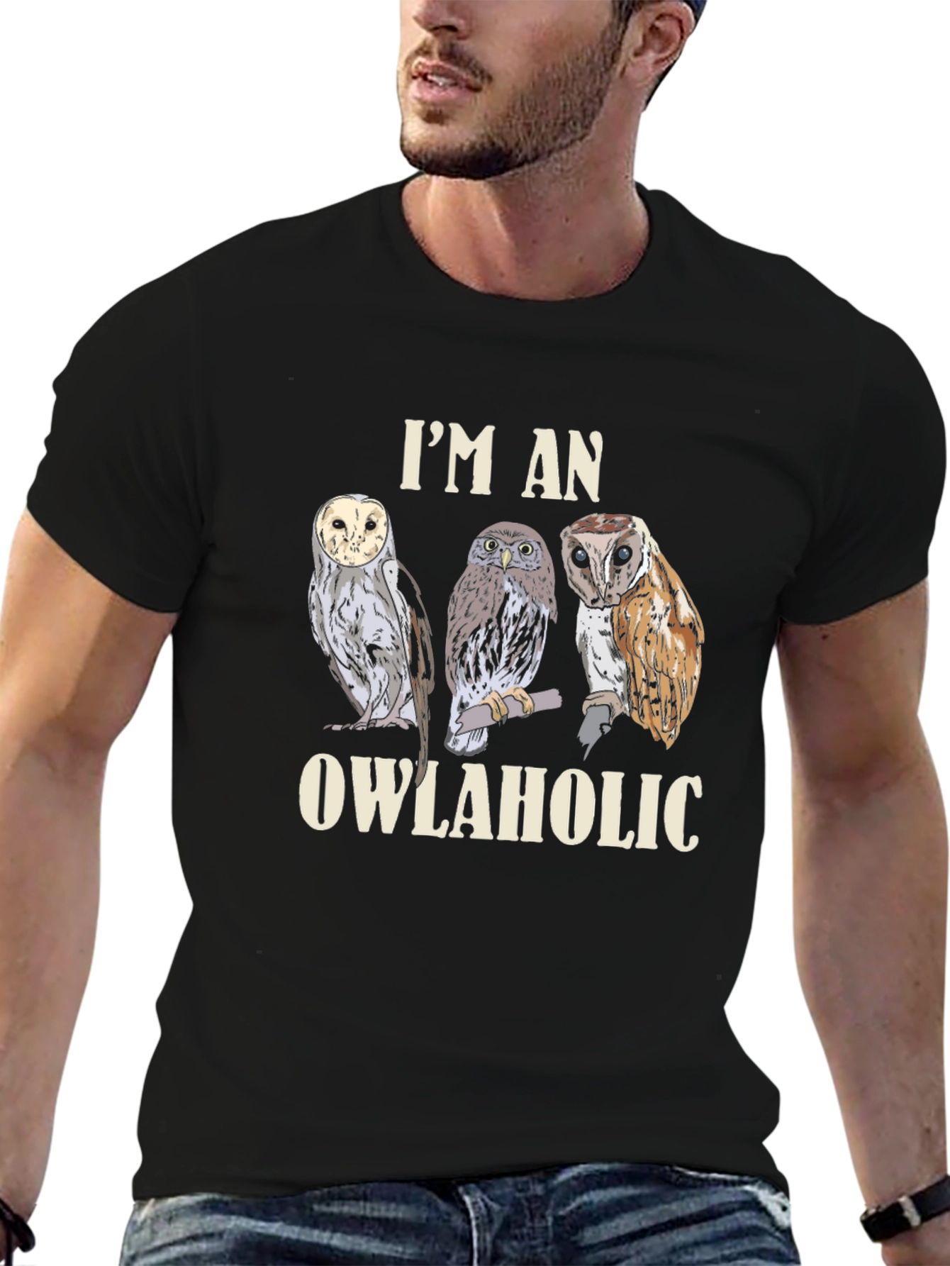 Im an Owlaholic Graphic T-Shirt