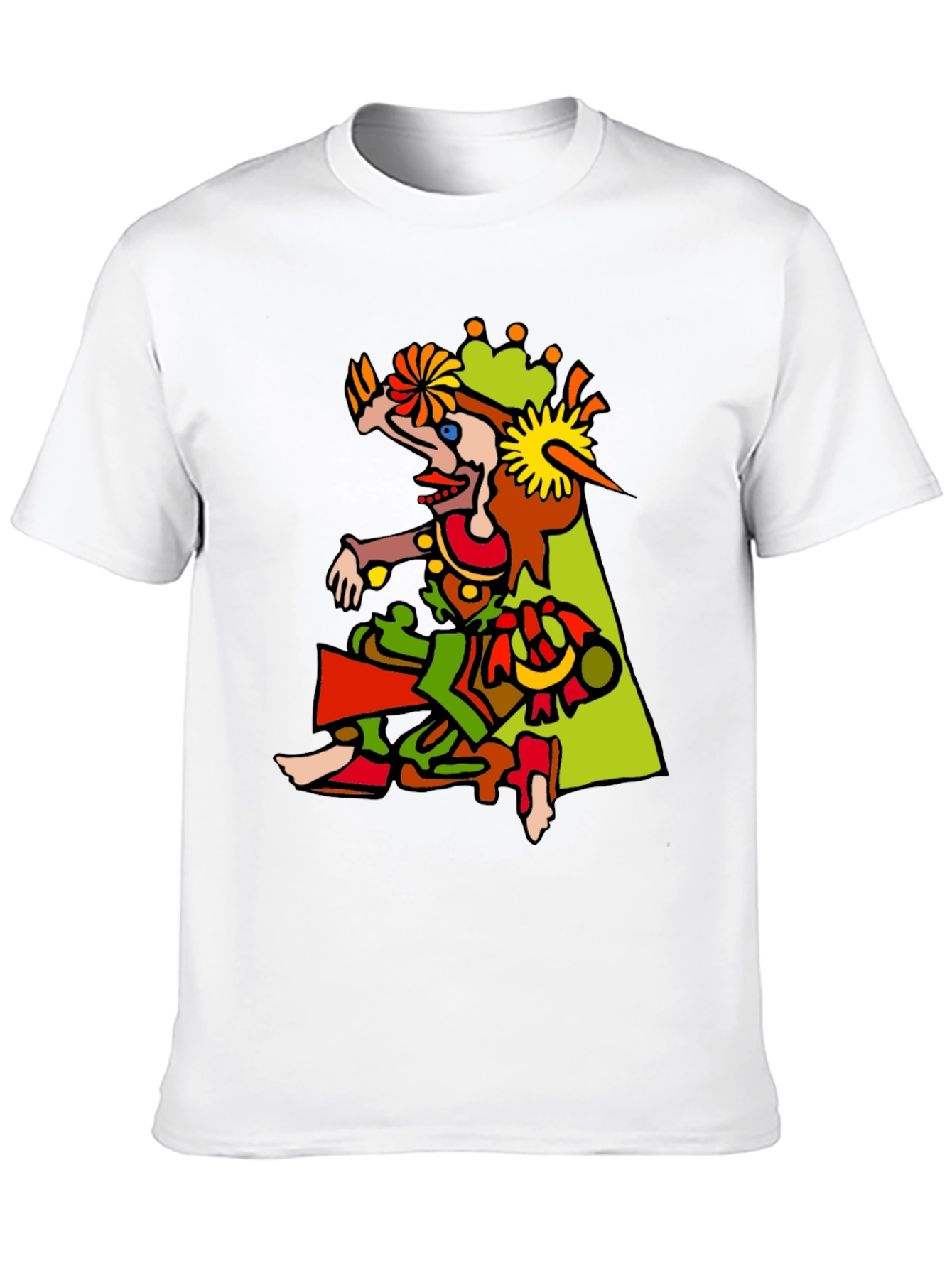 Abstract Art Graphic Tee - Unique Design