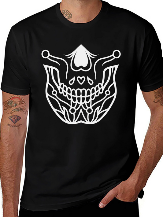 Skull Graphic Tee - Modern Streetwear Style