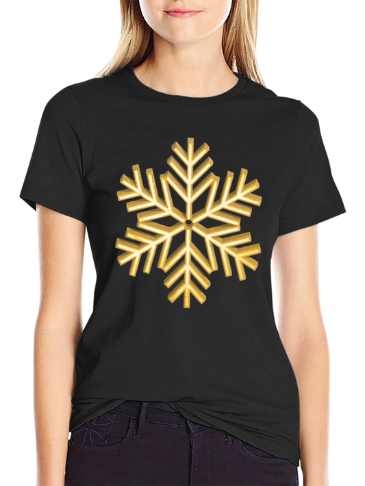 Snowflake Graphic Tee - Winter Holiday Shirt