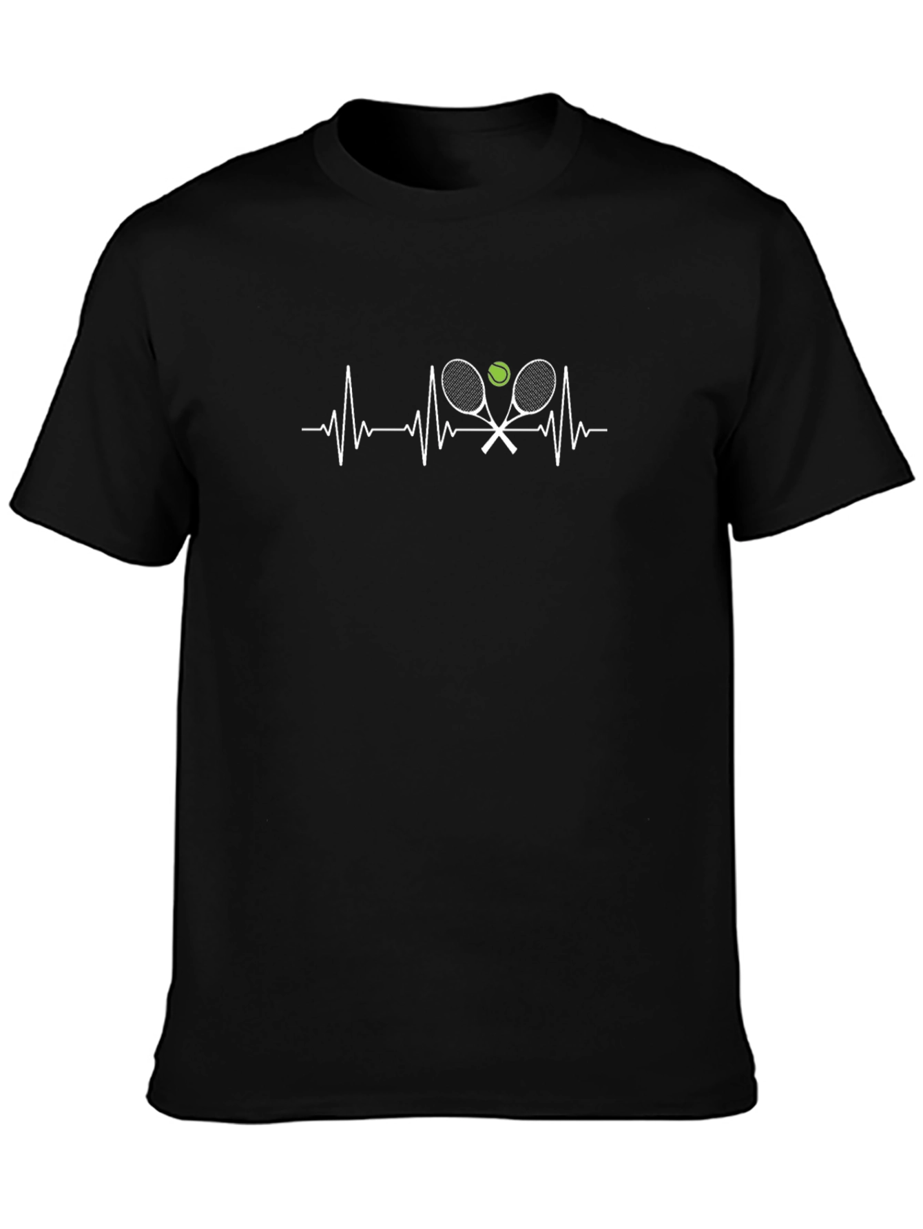Tennis Heartbeat T-Shirt - Love the Game!
