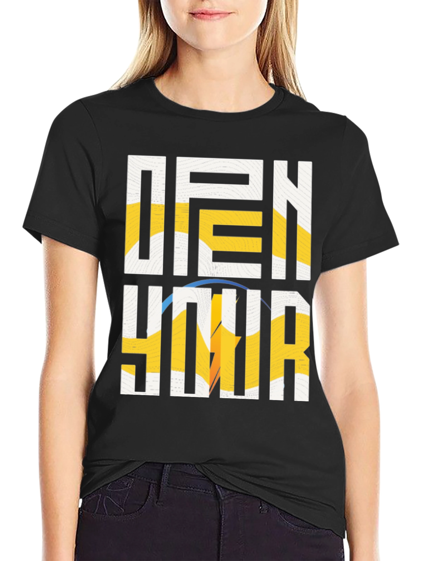 Open Your Eyes T-Shirt - Stylish Graphic Tee