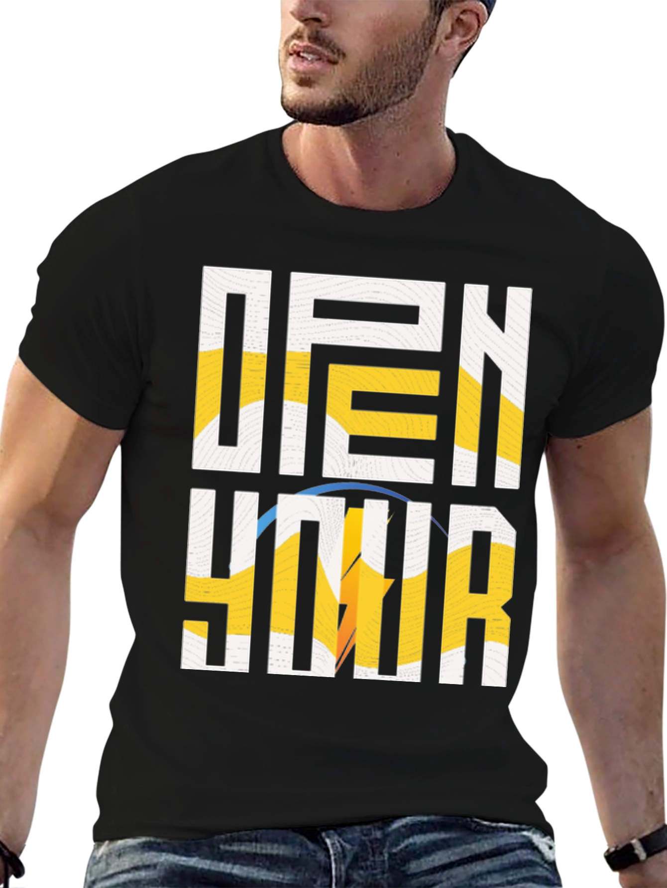 Open Your Eyes T-Shirt - Stylish Graphic Tee