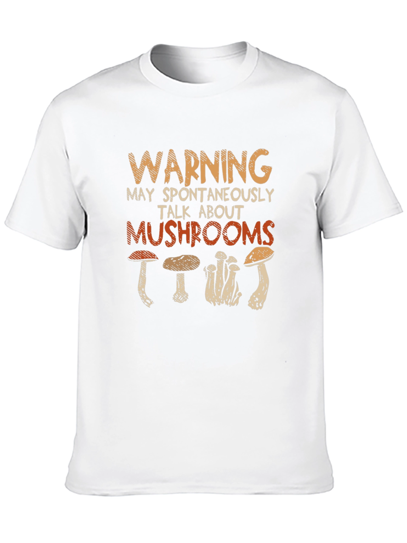 Mushroom Lovers Warning T-Shirt