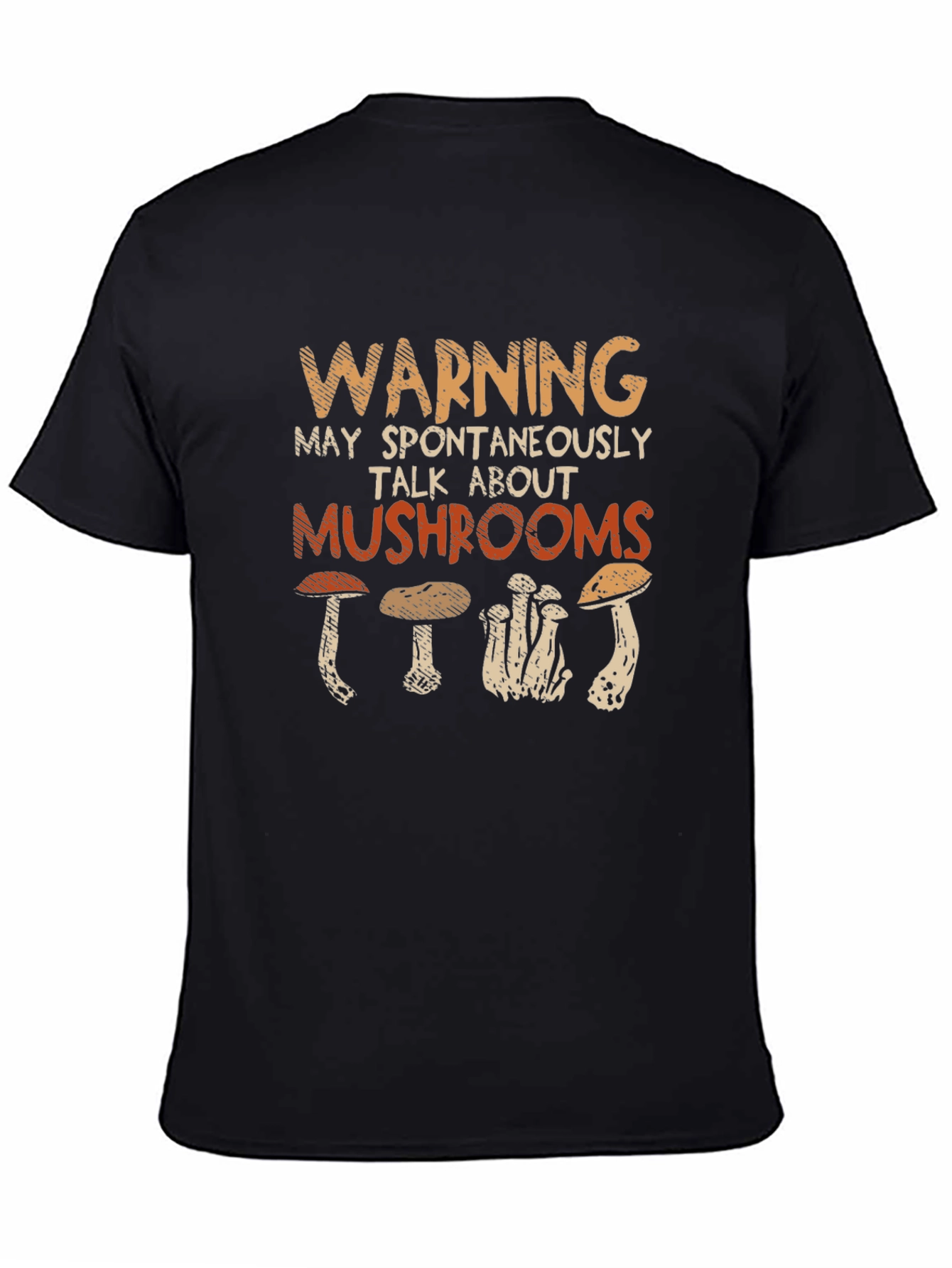 Mushroom Lovers Warning T-Shirt