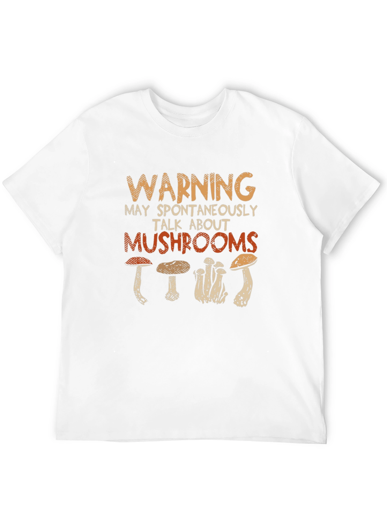 Mushroom Lovers Warning T-Shirt