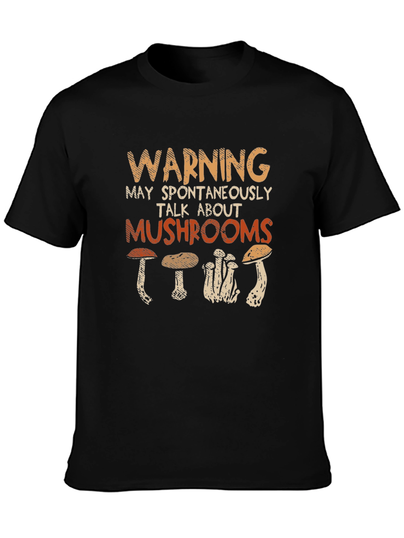 Mushroom Lovers Warning T-Shirt